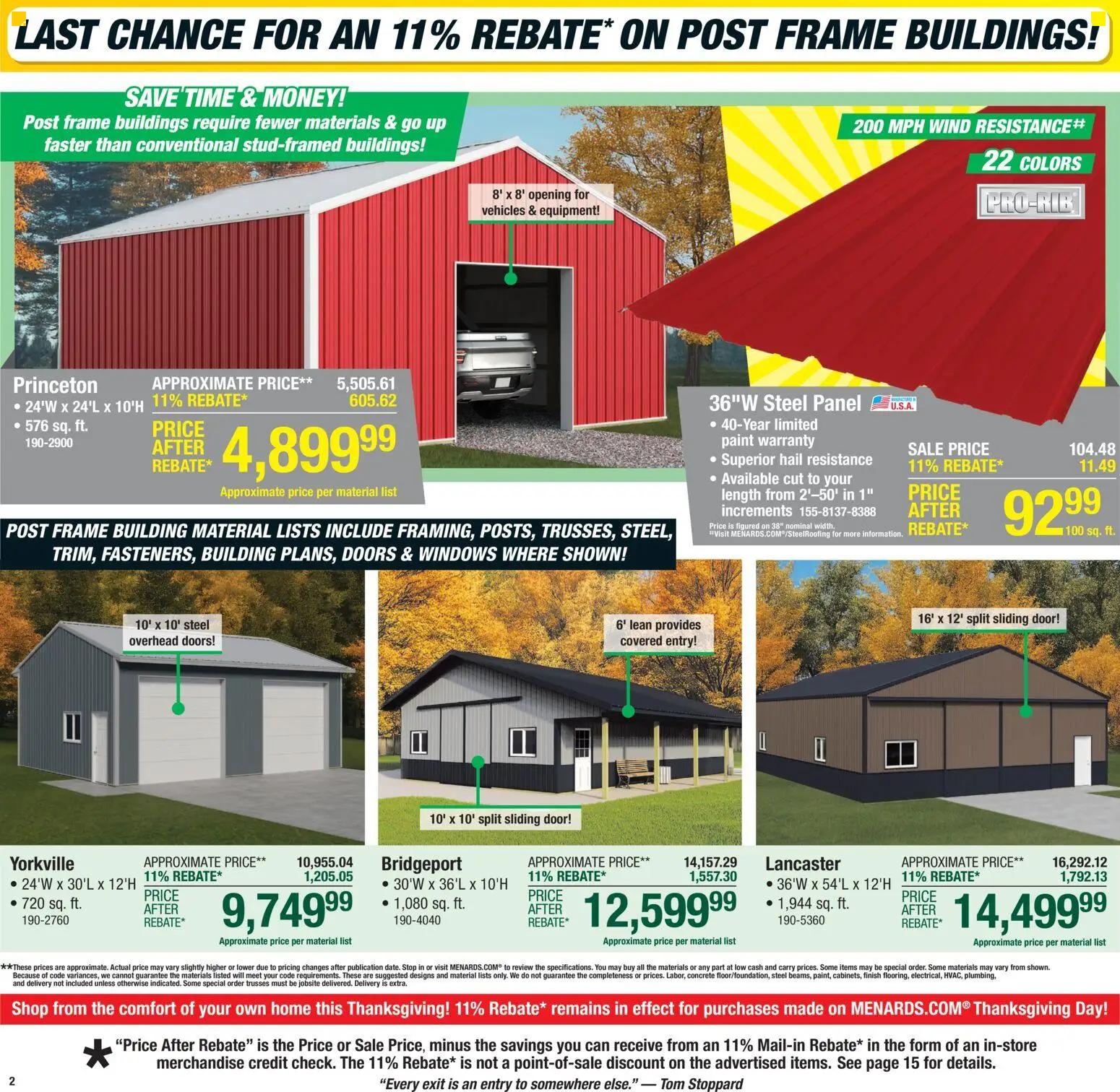 menards - Menards Weekly Ad - 11/13 - 11/27 2025 - page: 3