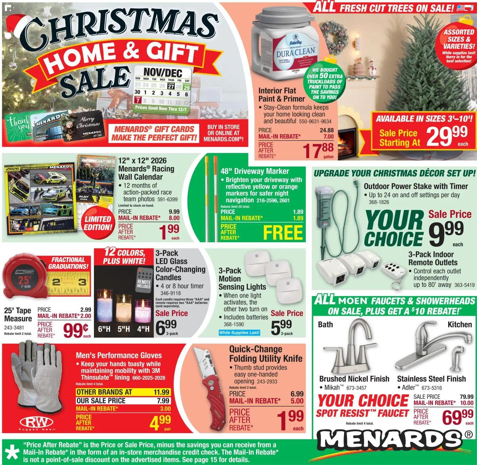 menards - Menards - Weekly Ad - 11/29 - 12/07 2025