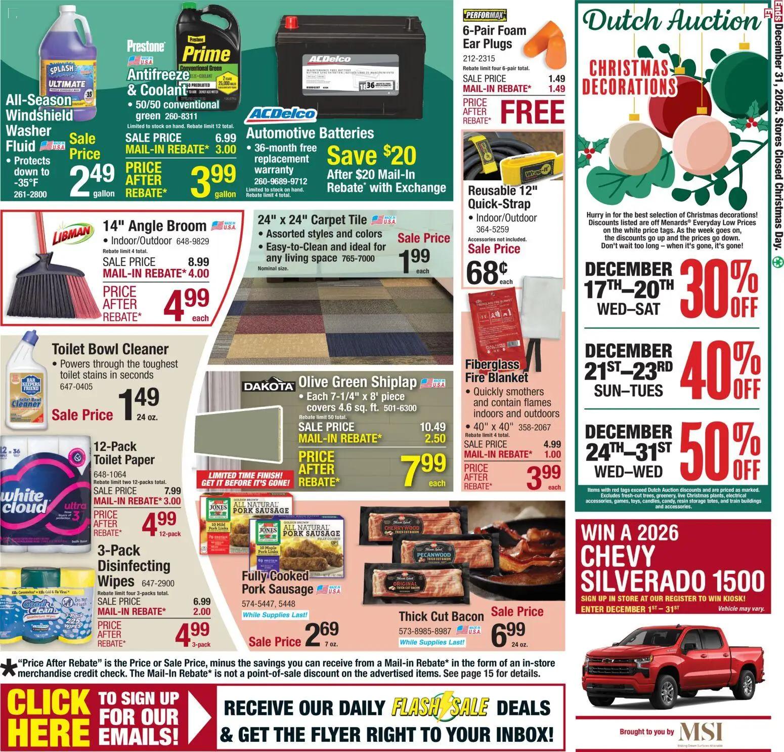 menards - Menards Weekly Ad - 12/17 - 12/31 2025 - page: 22