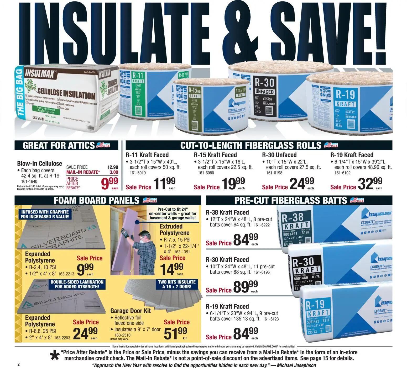 menards - Menards Weekly Ad - 12/31/2025 - 01/10/2026 2026 - page: 2