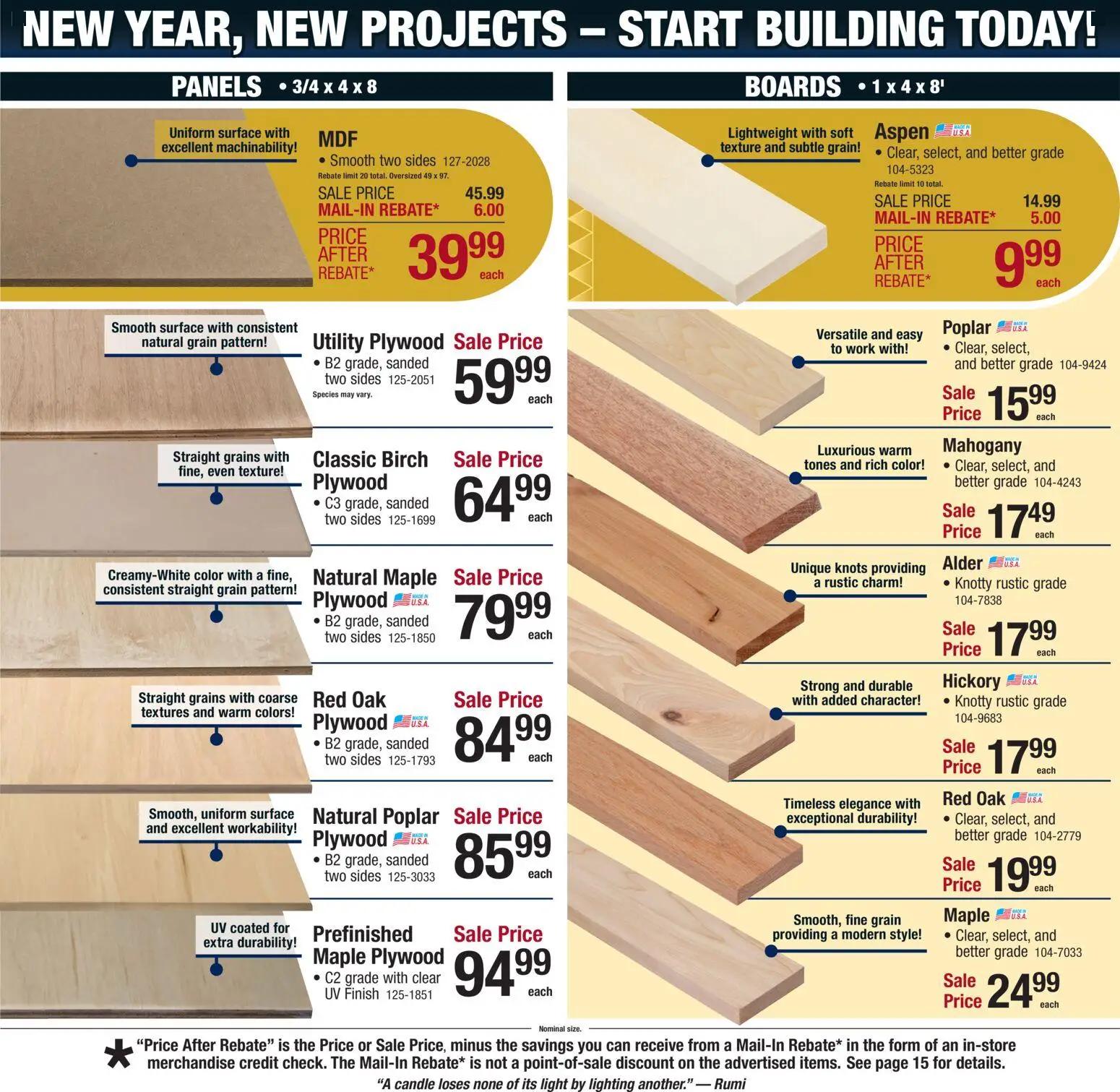 menards - Menards Weekly Ad - 12/31/2025 - 01/10/2026 2026 - page: 4