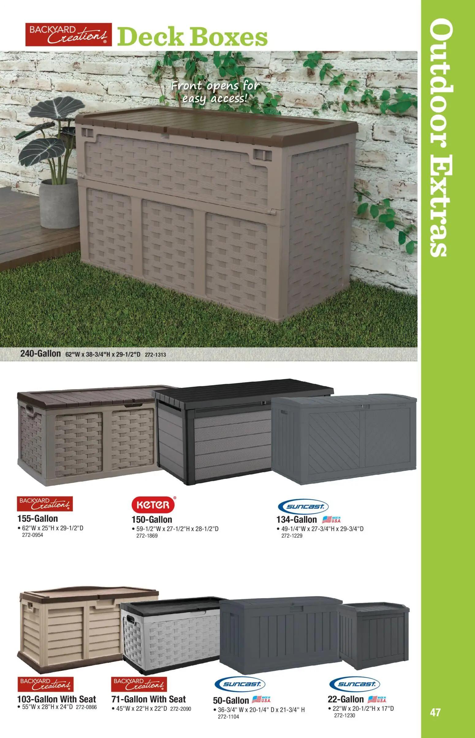 menards - Menards Outdoor Living Catalogue - 02/04 - 12/31 2026 - page: 47