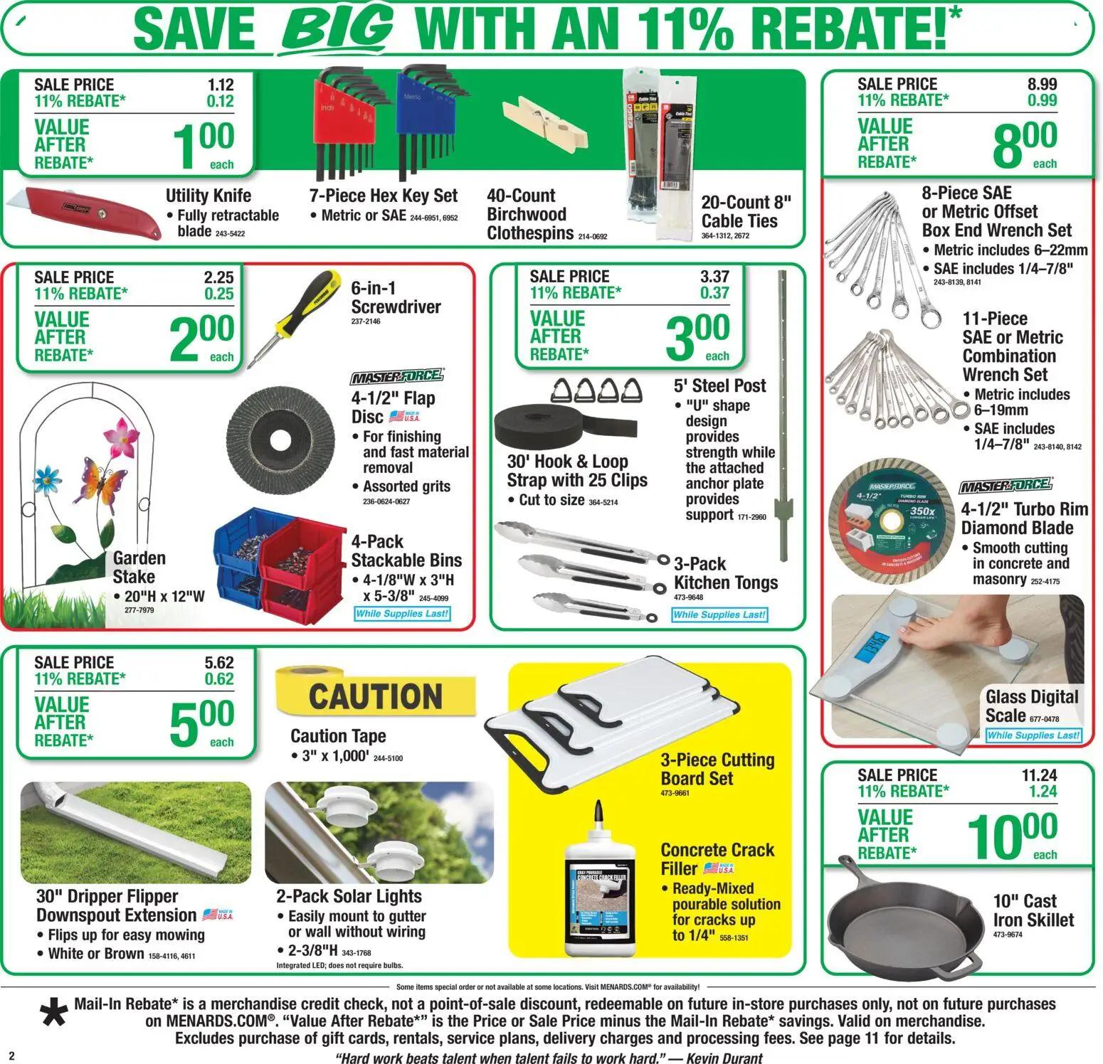 menards - Menards Weekly Ad - 03/18 - 03/29 2026 - page: 2