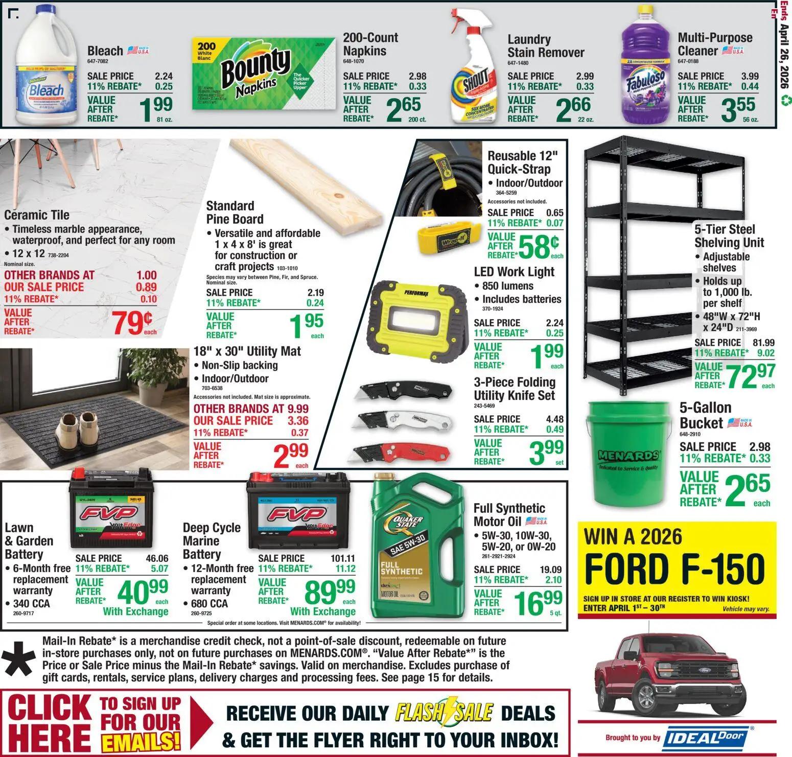 menards - Menards Weekly Ad - 04/16 - 04/26 2026 - page: 22