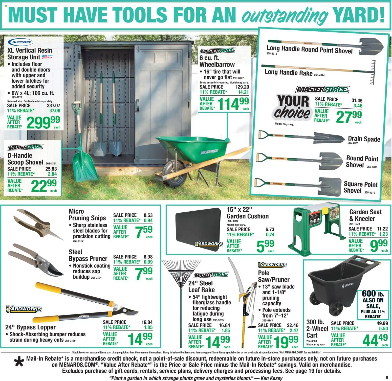 menards - Menards Weekly Ad - 04/22 - 05/03 2026 - page: 9
