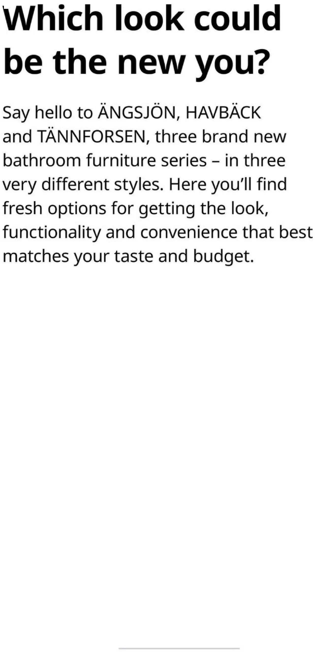 ikea - IKEA Bathroom Brochure - from Wednesday 01/01 2026 - page: 2