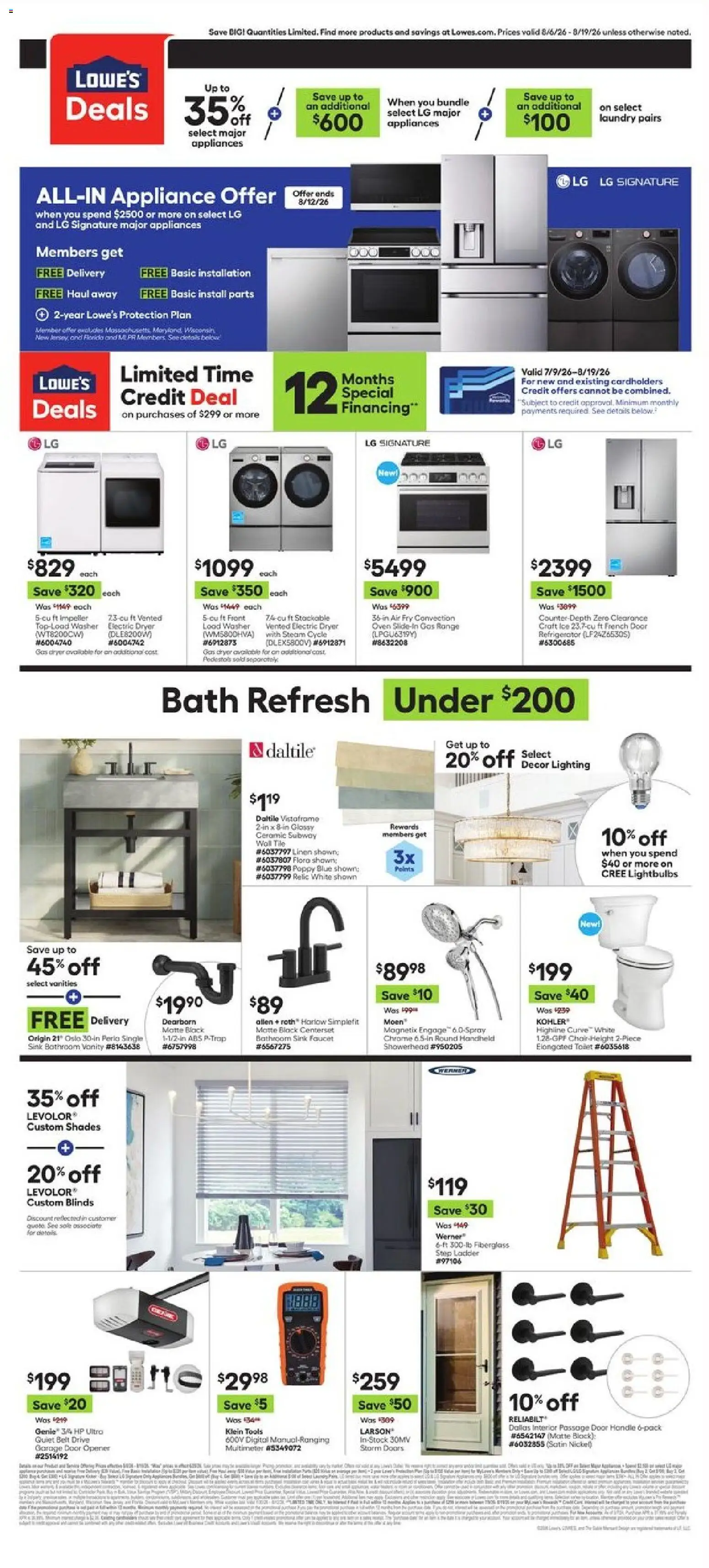 lowes - Lowe's Weekly Ad - 08/06 - 08/19 2026 - page: 2
