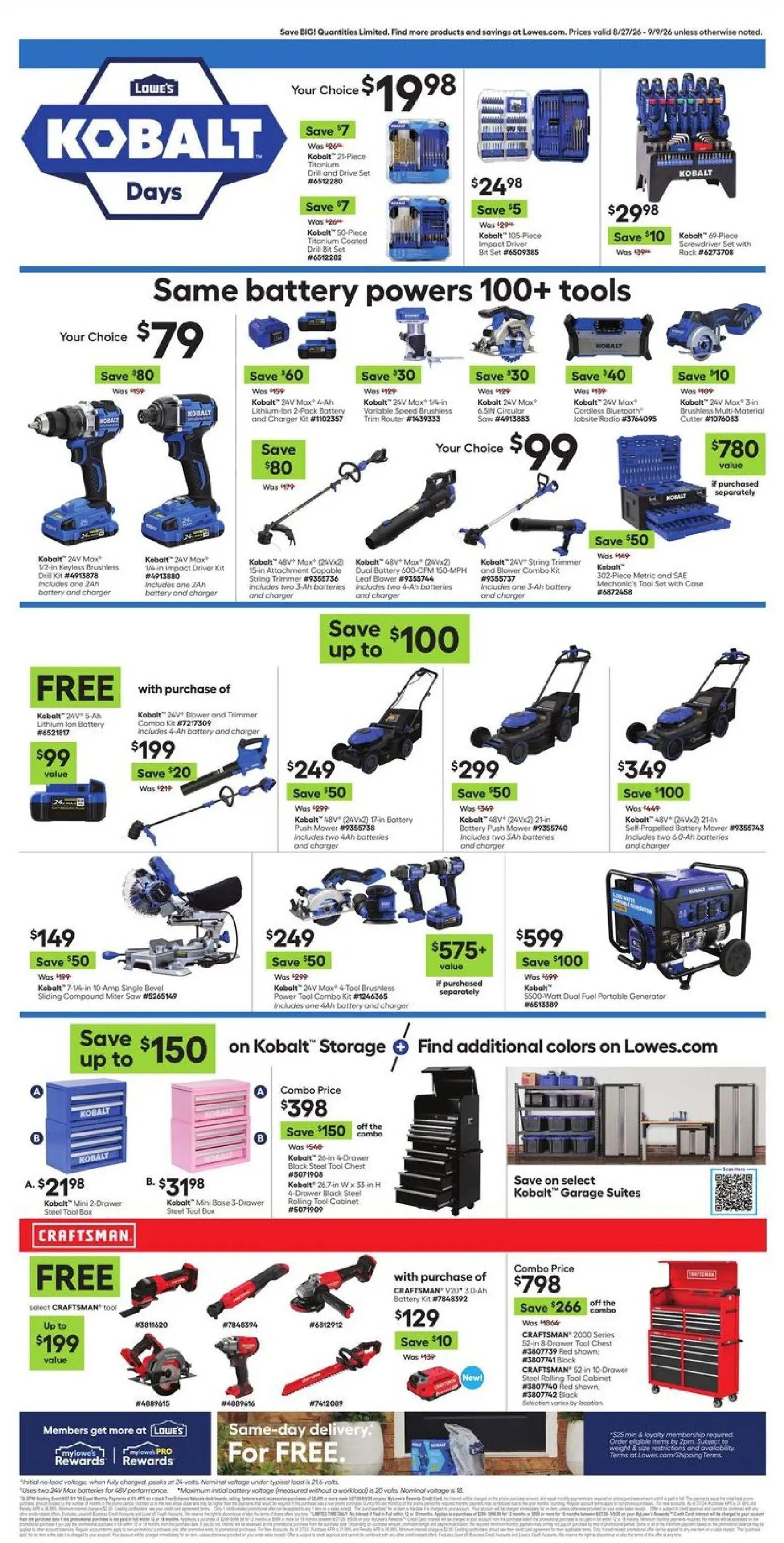lowes - Lowe's Weekly Ad - 08/27 - 09/09 2026 - page: 3