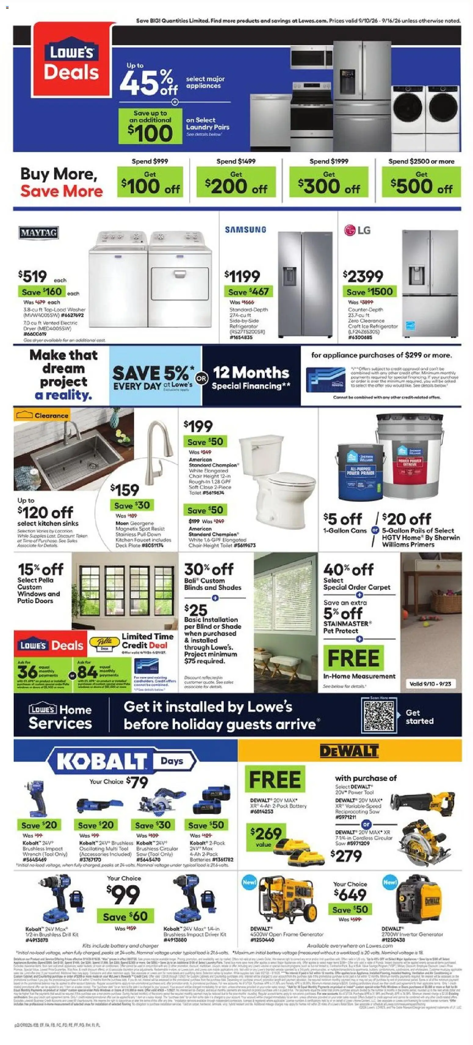 lowes - Lowe's Weekly Ad - 09/10 - 09/16 2026 - page: 2