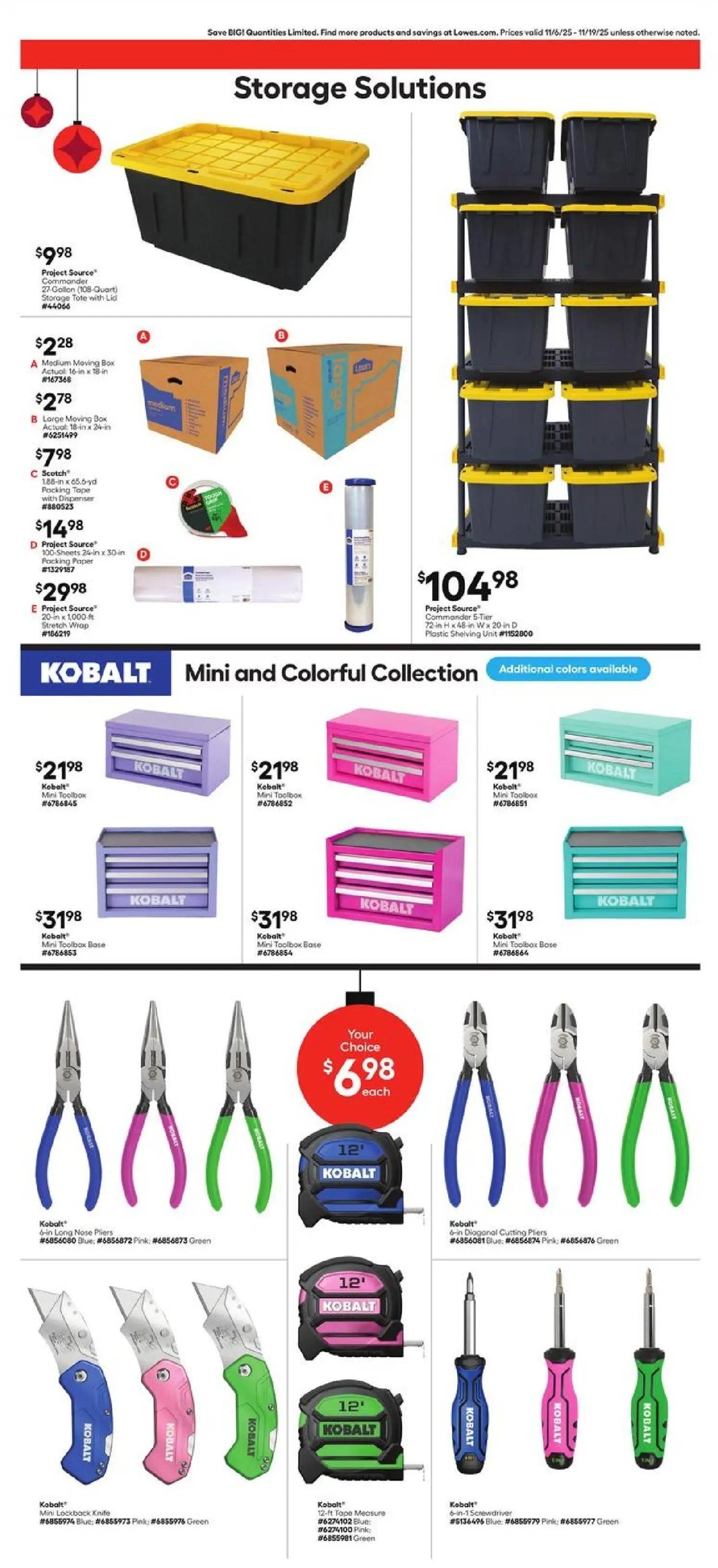 lowes - Lowe's Weekly Ad - 11/06 - 11/19 2025 - page: 9