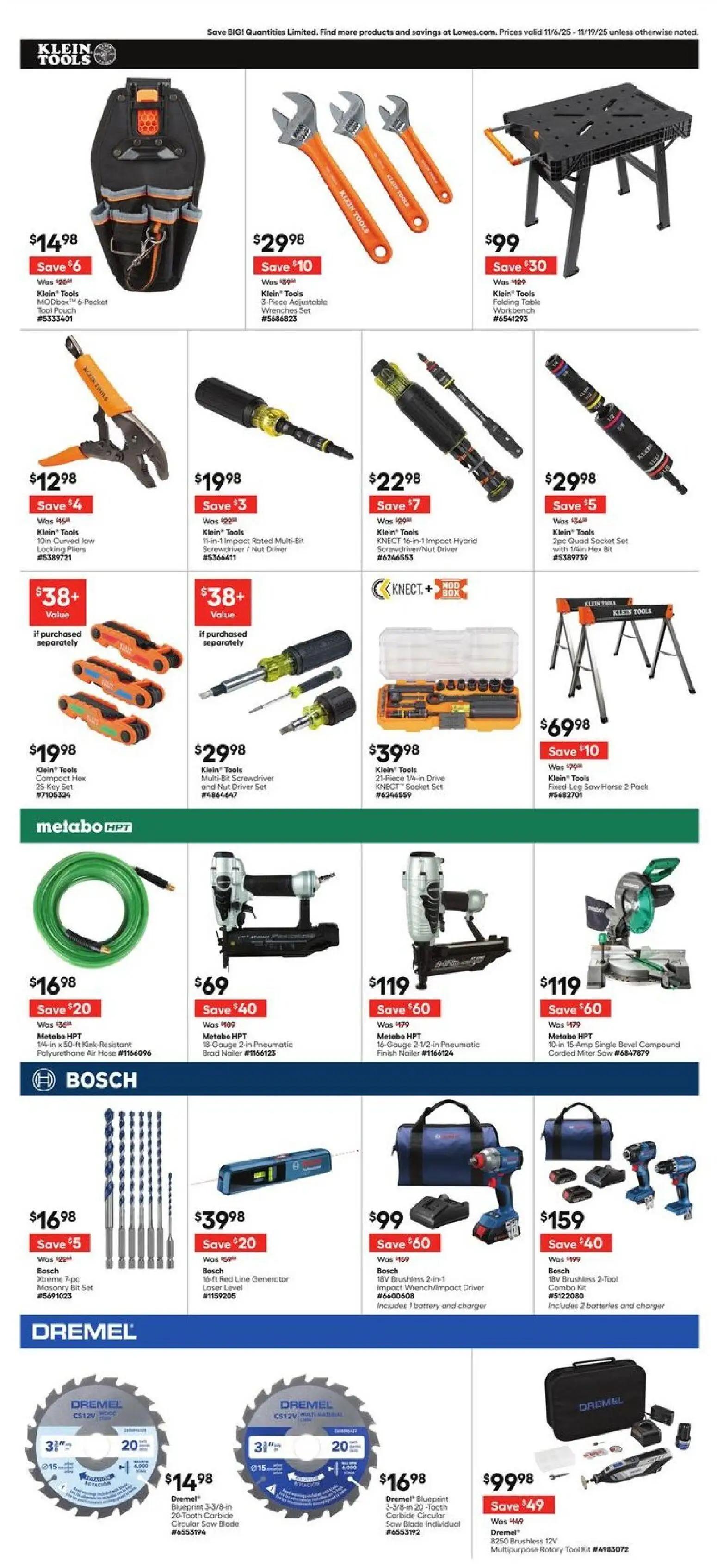 lowes - Lowe's Weekly Ad - 11/06 - 11/19 2025 - page: 8