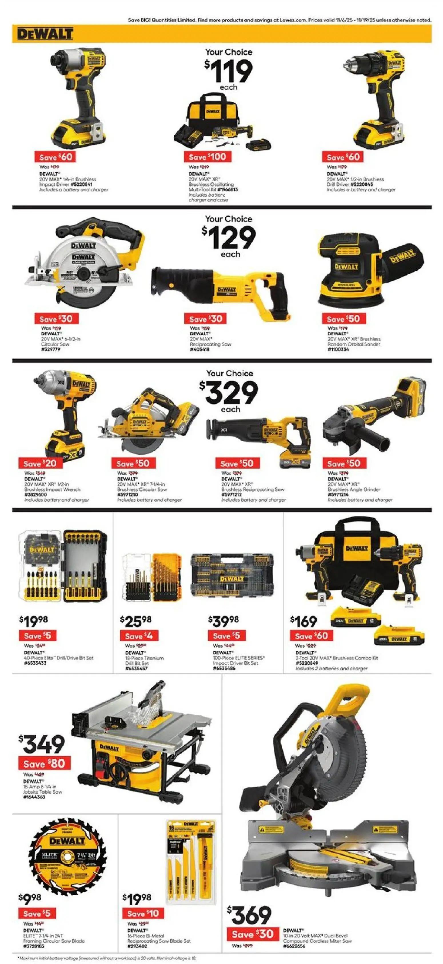 lowes - Lowe's Weekly Ad - 11/06 - 11/19 2025 - page: 5