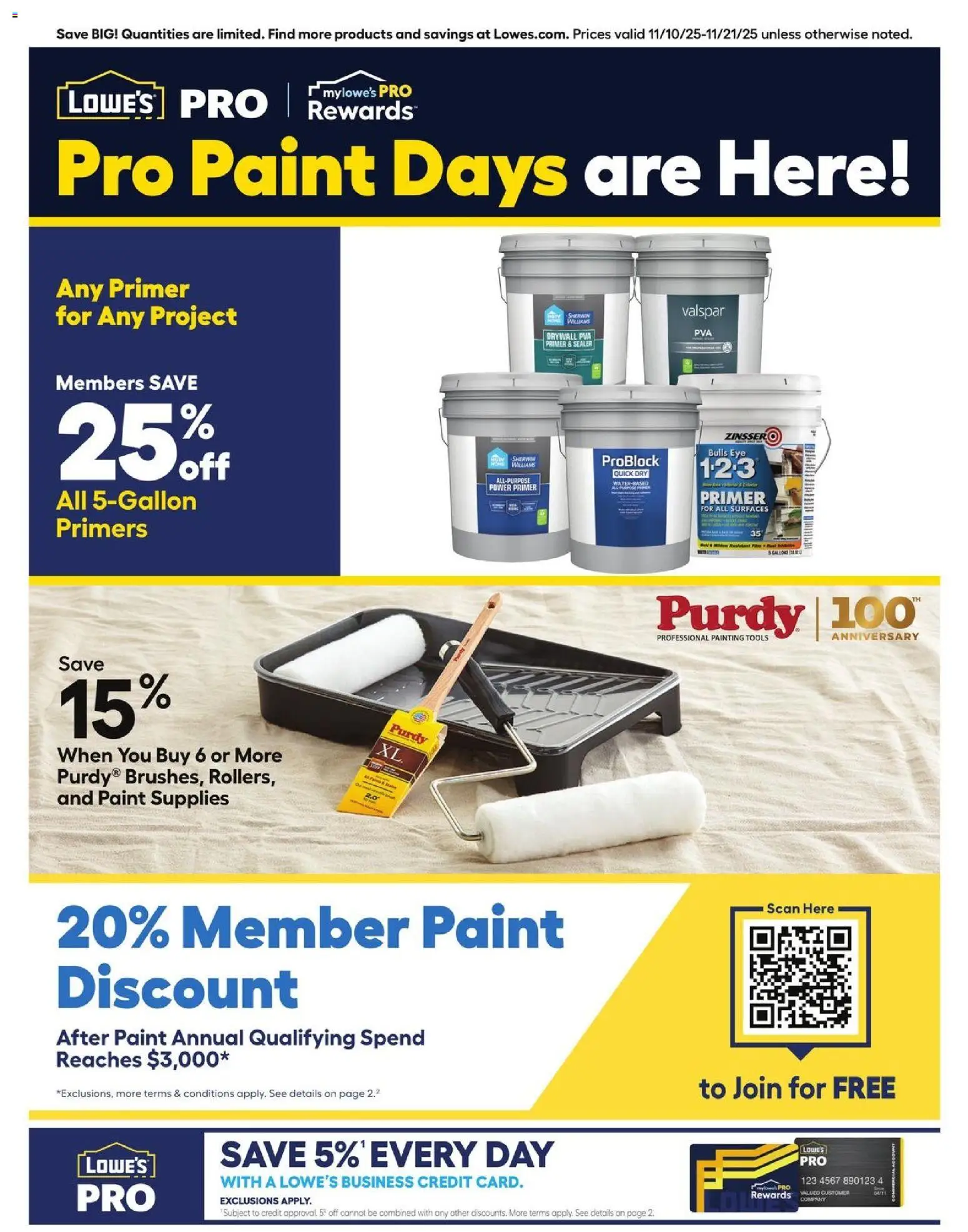 lowes - Lowe's Ad - 11/10 - 11/21 2025