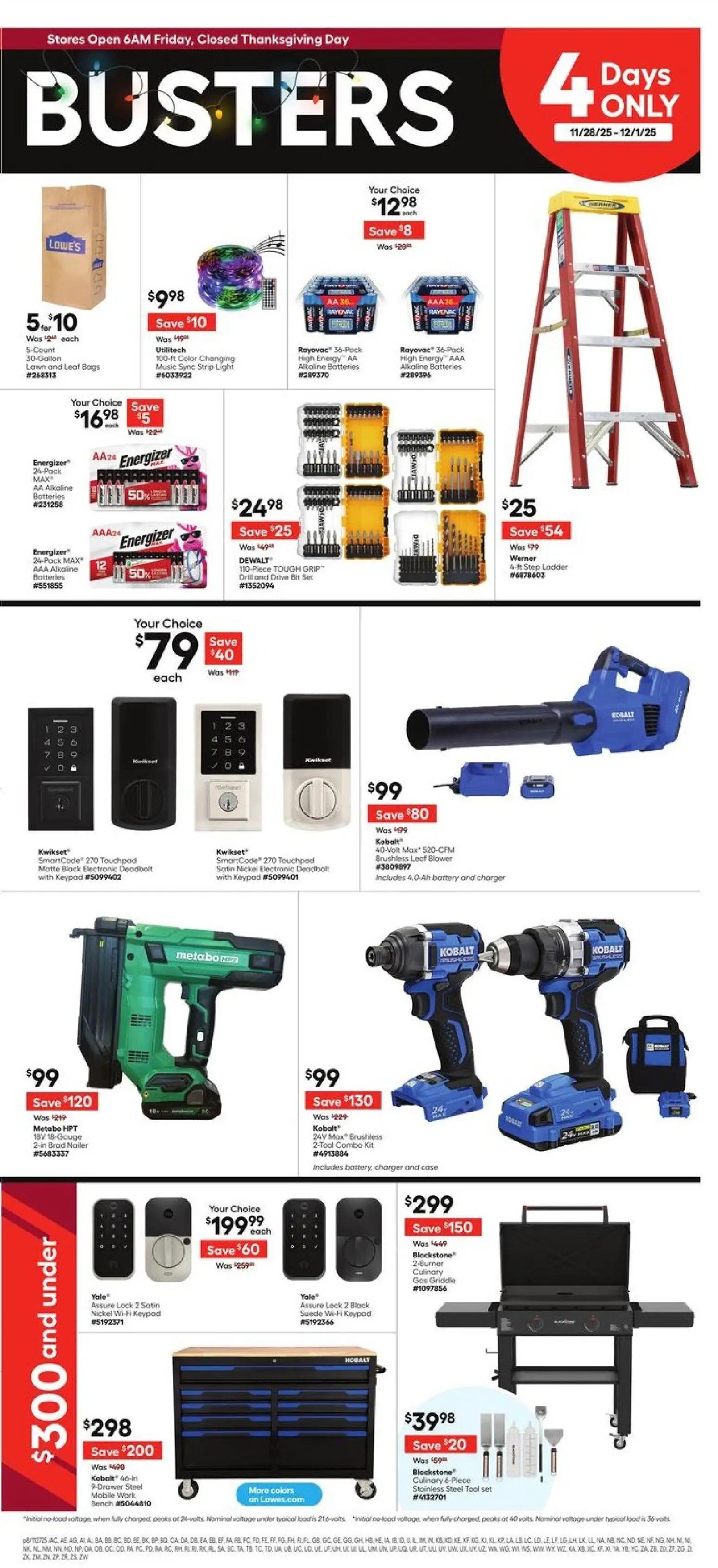 lowes - Weekly ads Lowe's BLACK FRIDAY from 11/27/2025 - page: 3