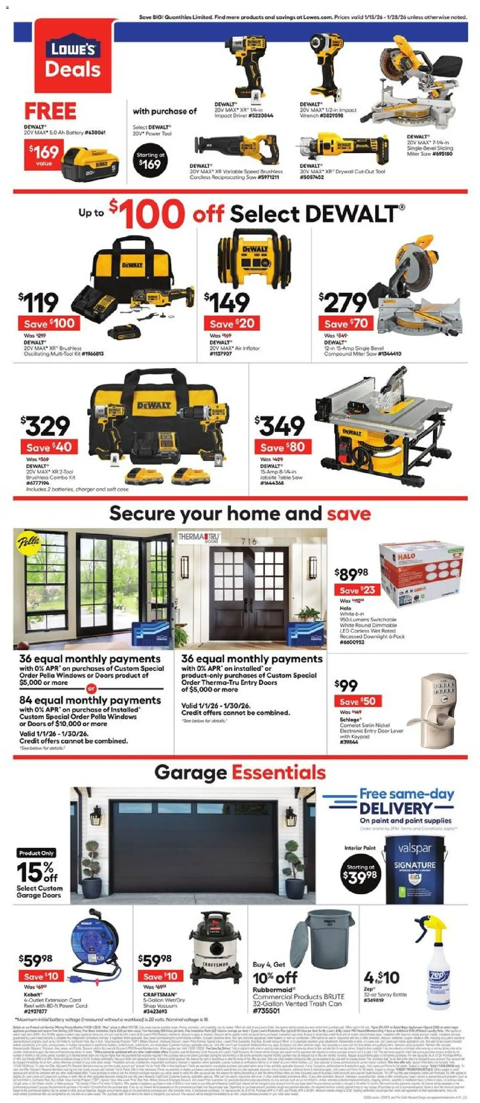 lowes - Lowe's Weekly Ad - 01/15 - 01/28 2026 - page: 2