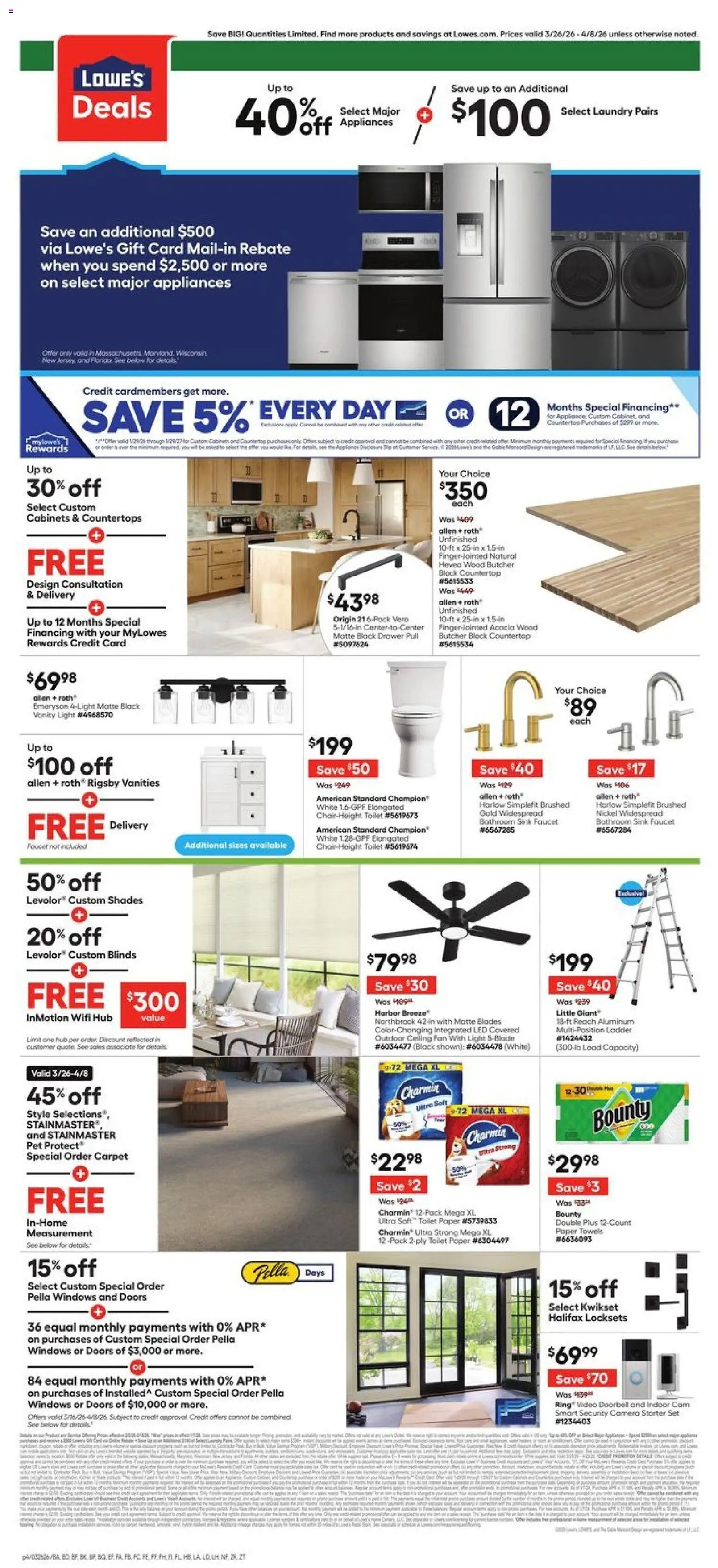 lowes - Lowe's Weekly Ad - 03/26 - 04/08 2026 - page: 4