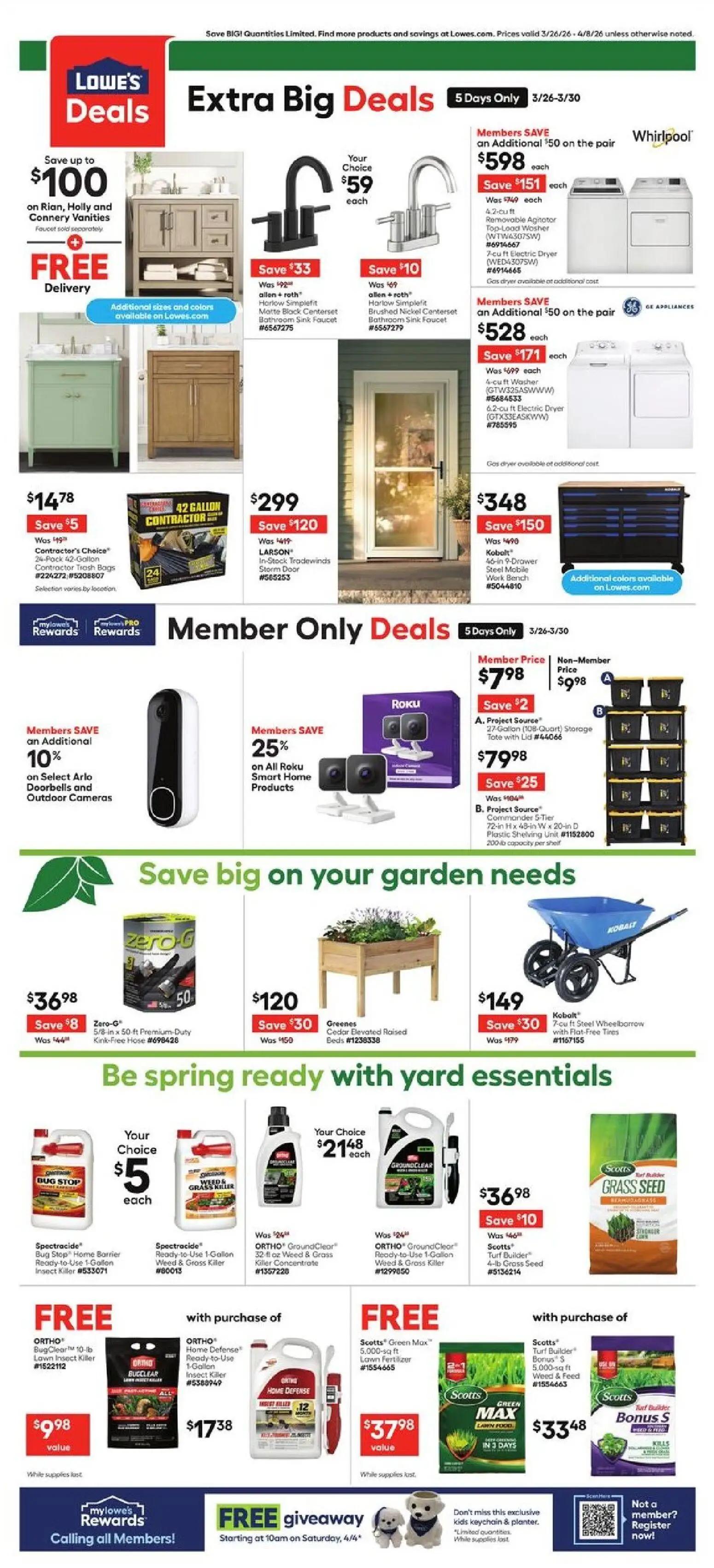 lowes - Lowe's Weekly Ad - 03/26 - 04/08 2026 - page: 2