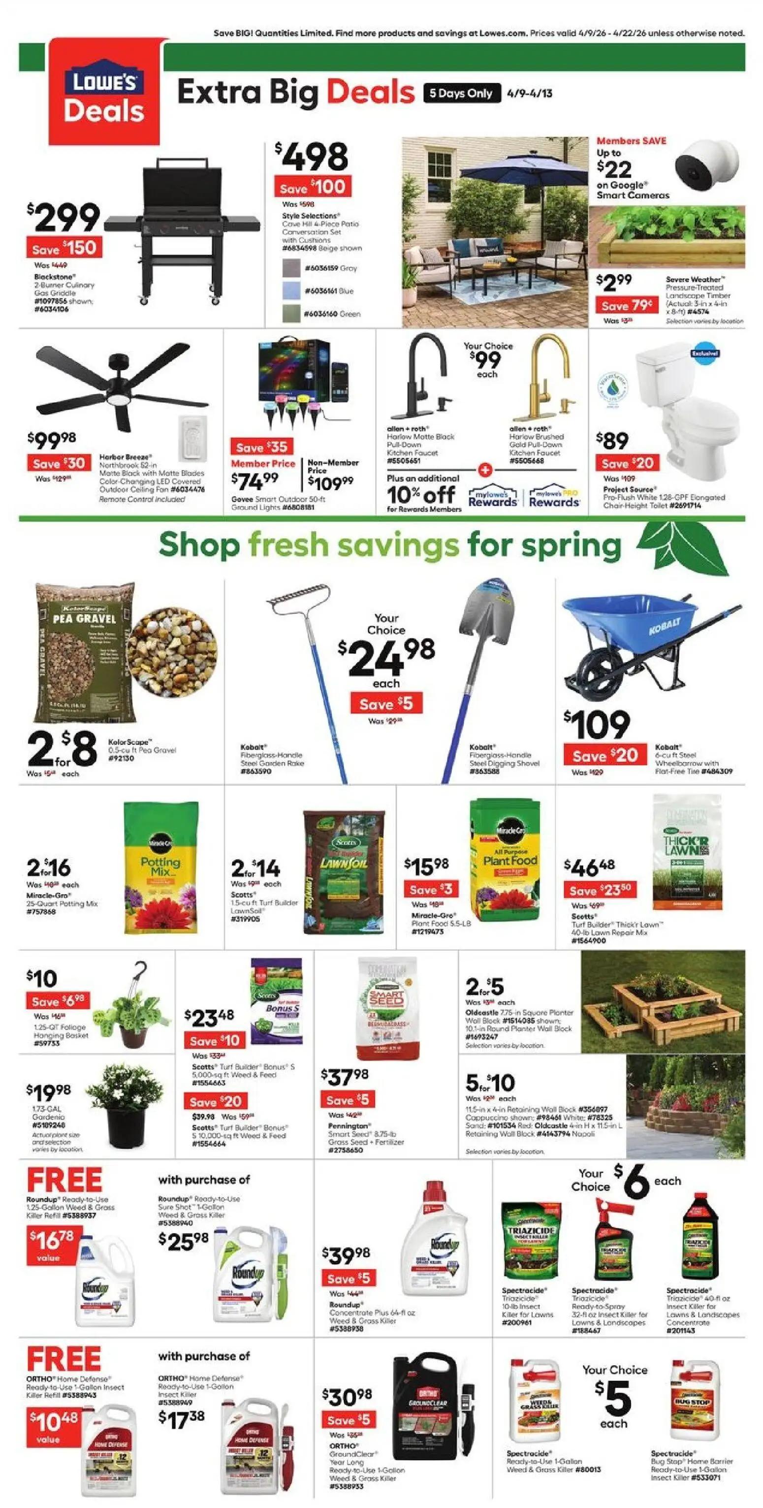 lowes - Lowe's Weekly Ad - 04/09 - 04/22 2026 - page: 2