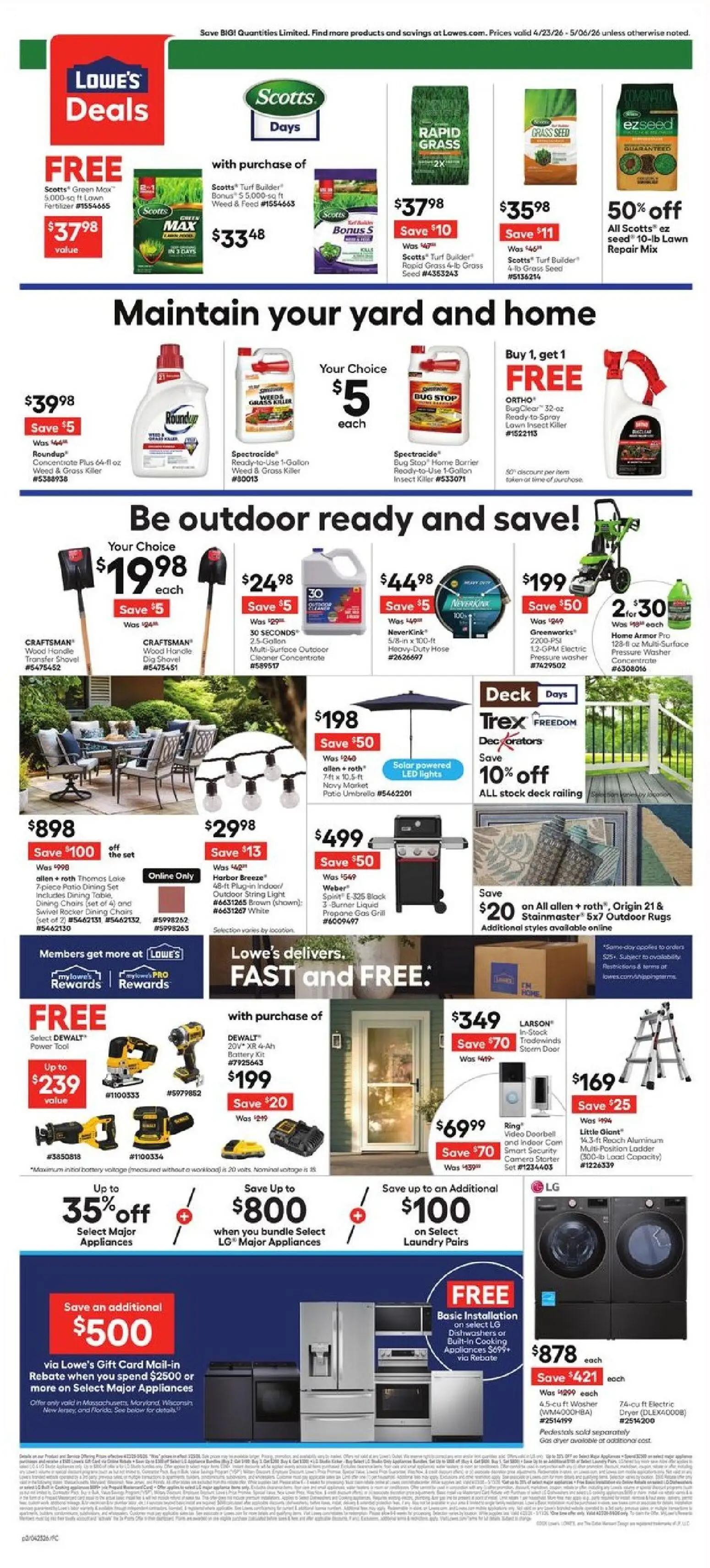 lowes - Lowe's Weekly Ad - 04/23 - 05/06 2026 - page: 2