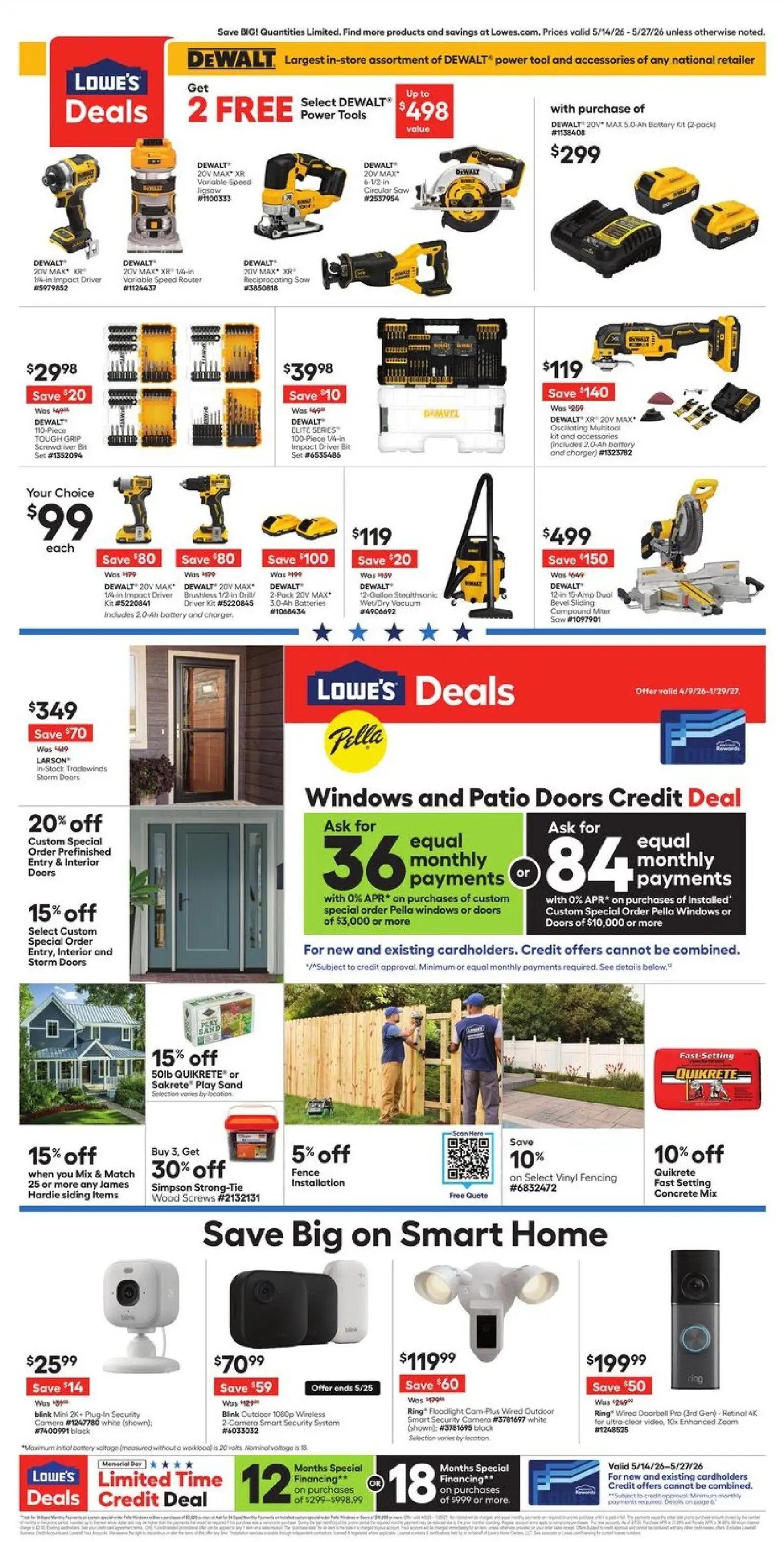 lowes - Lowe's Weekly Ad - 05/14 - 05/27 2026 - page: 4