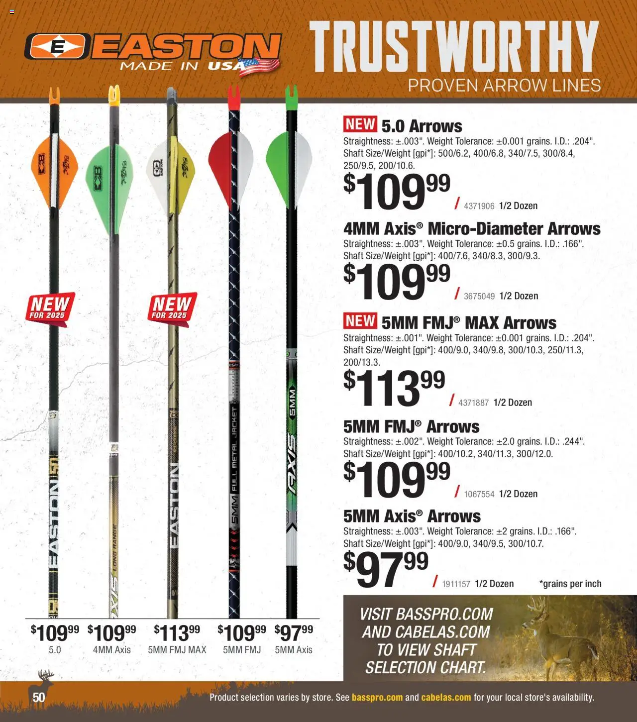 cabelas - Cabela's Archery 25 - from Tuesday 07/15 2025 - page: 50