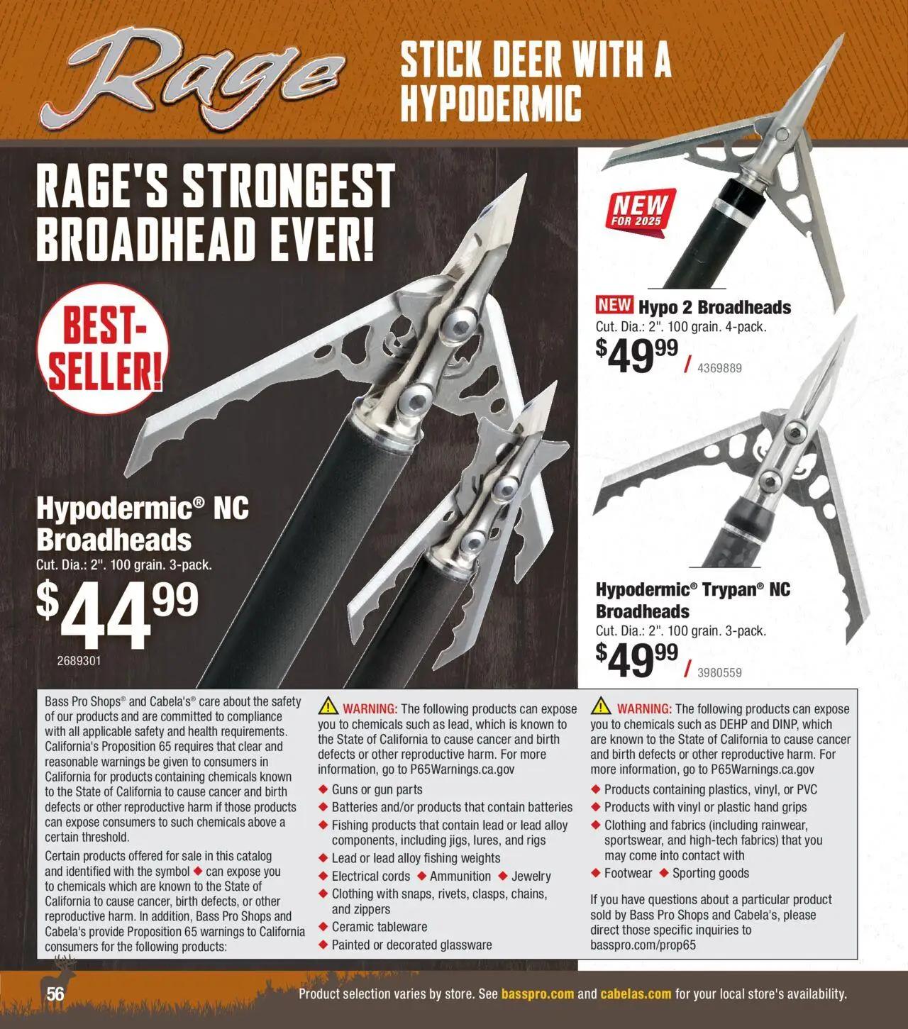 cabelas - Cabela's Archery 25 - from Tuesday 07/15 2025 - page: 56