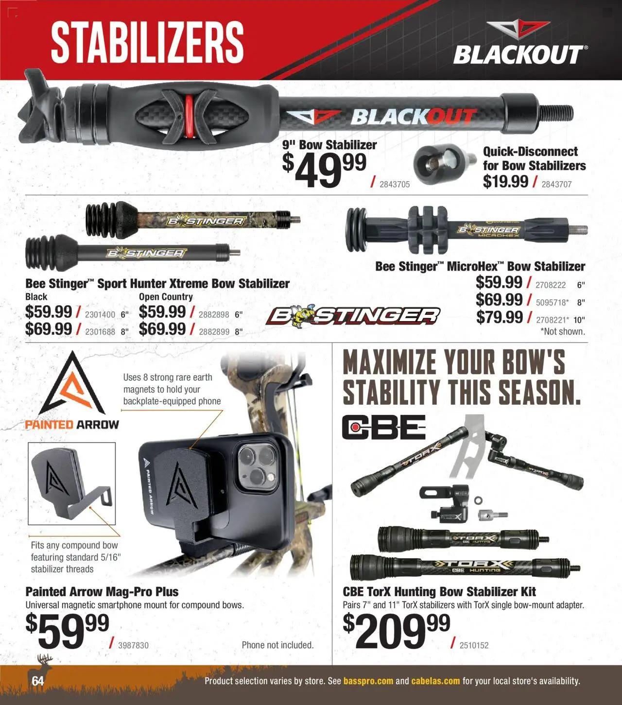 cabelas - Cabela's Archery 25 - from Tuesday 07/15 2025 - page: 64