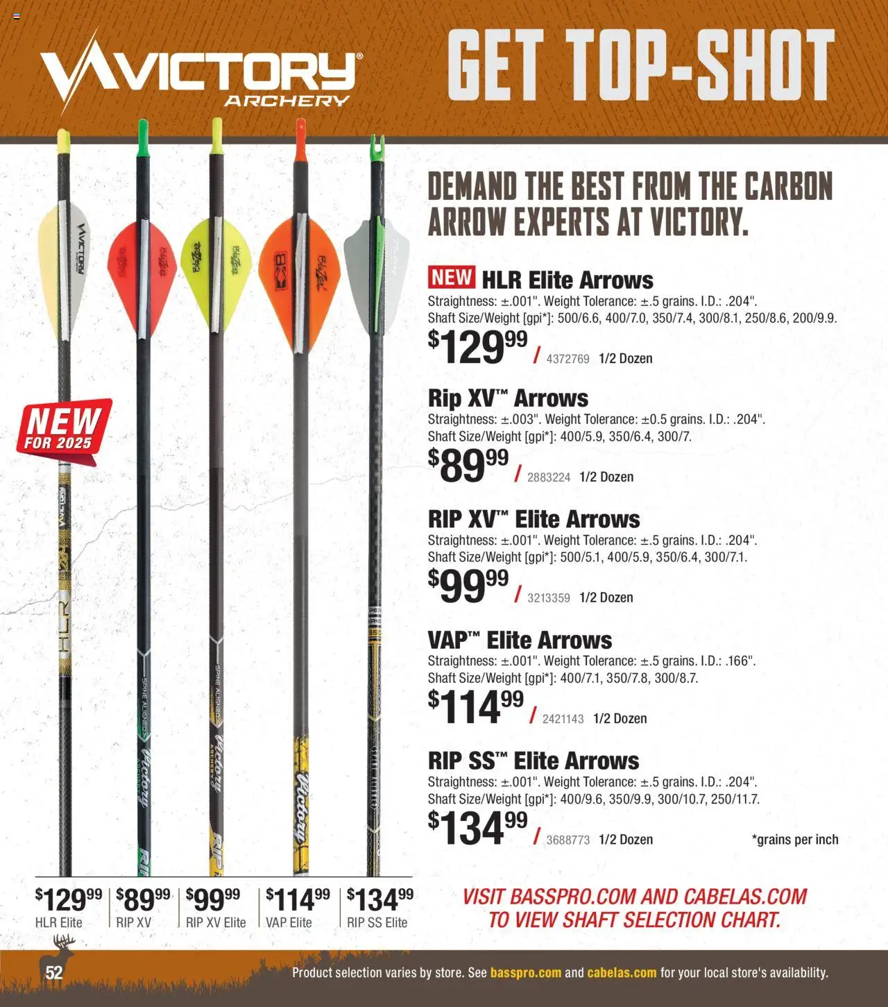 cabelas - Cabela's Archery 25 - from Tuesday 07/15 2025 - page: 52