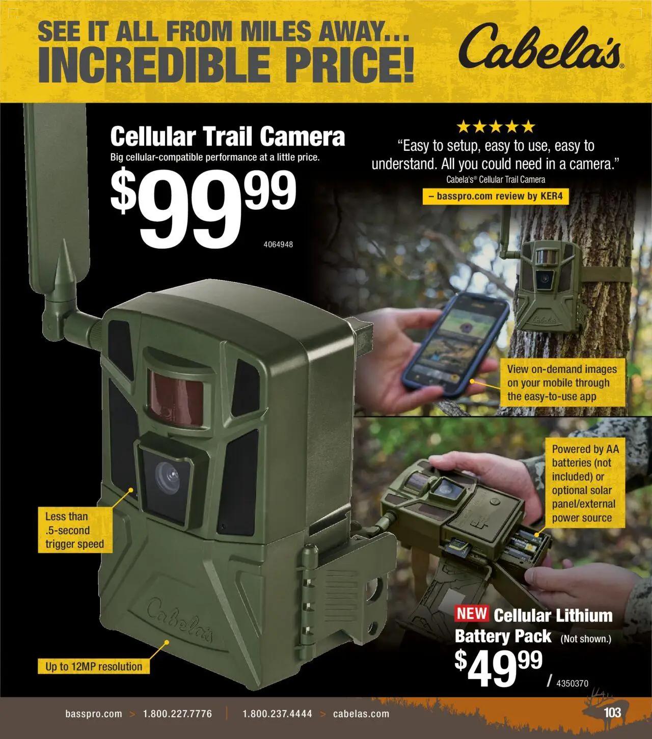 cabelas - Cabela's Archery 25 - from Tuesday 07/15 2025 - page: 103