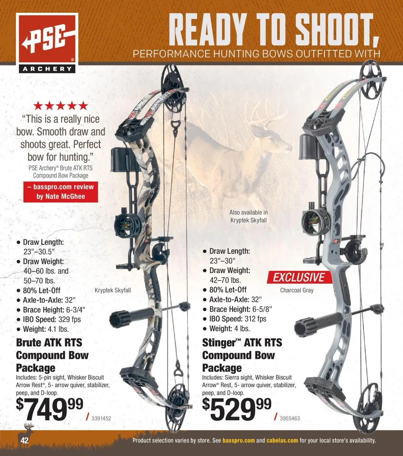 cabelas - Cabela's Archery 25 - from Tuesday 07/15 2025 - page: 42