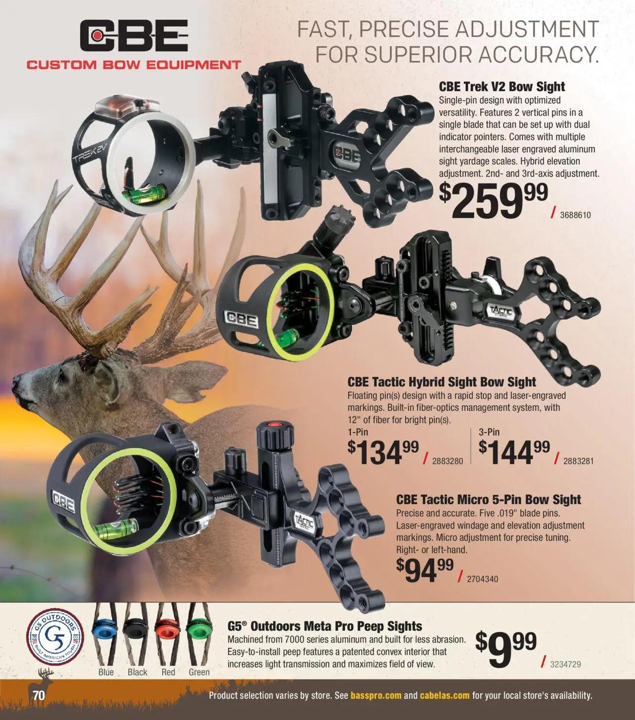 cabelas - Cabela's Archery 25 - from Tuesday 07/15 2025 - page: 70
