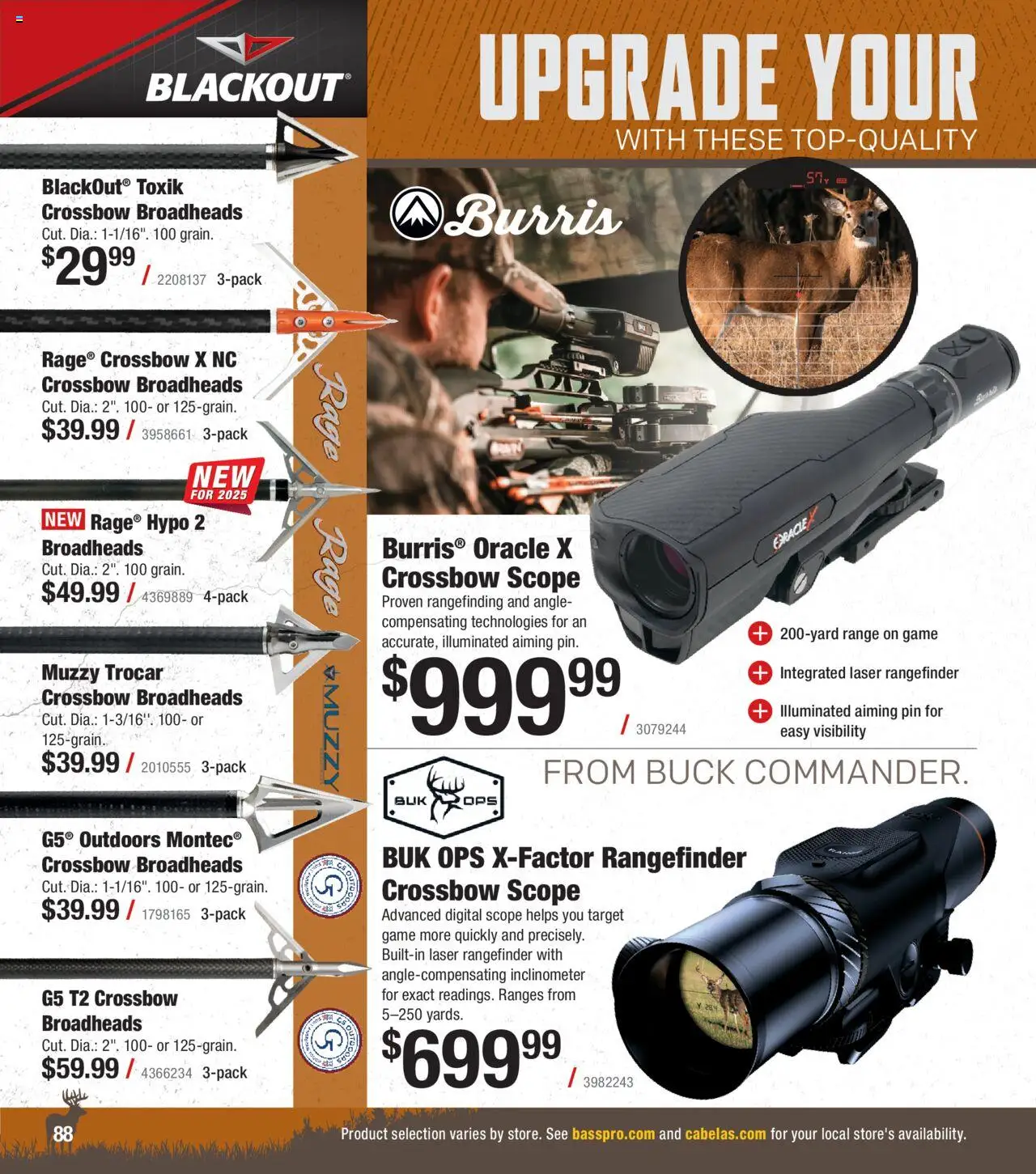 cabelas - Cabela's Archery 25 - from Tuesday 07/15 2025 - page: 88
