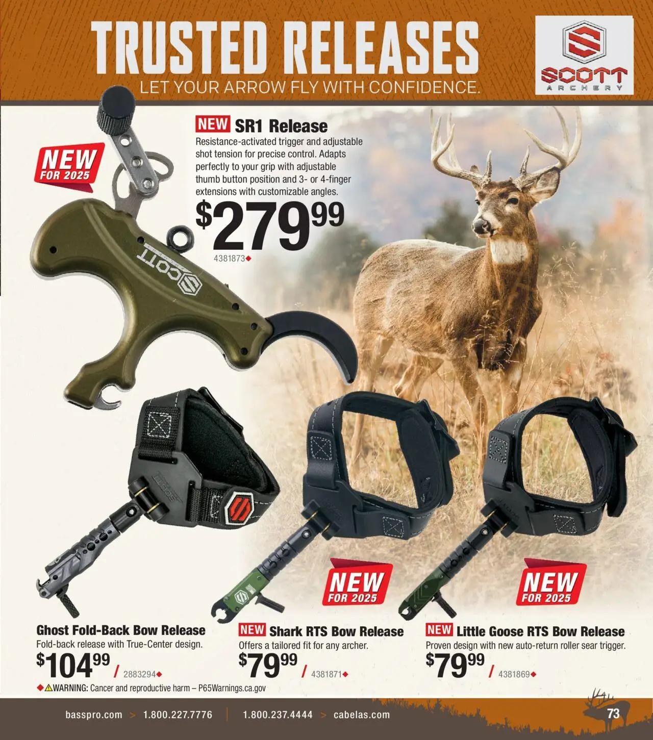 cabelas - Cabela's Archery 25 - from Tuesday 07/15 2025 - page: 73
