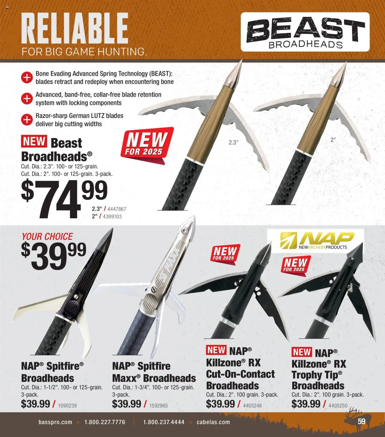 cabelas - Cabela's Archery 25 - from Tuesday 07/15 2025 - page: 59