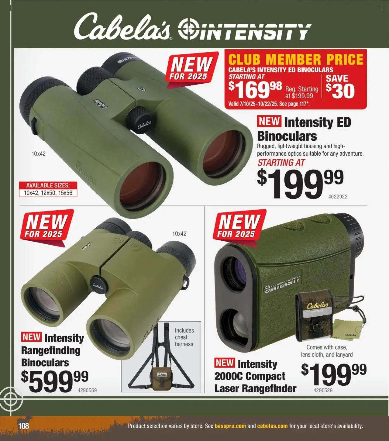 cabelas - Cabela's Archery 25 - from Tuesday 07/15 2025 - page: 108