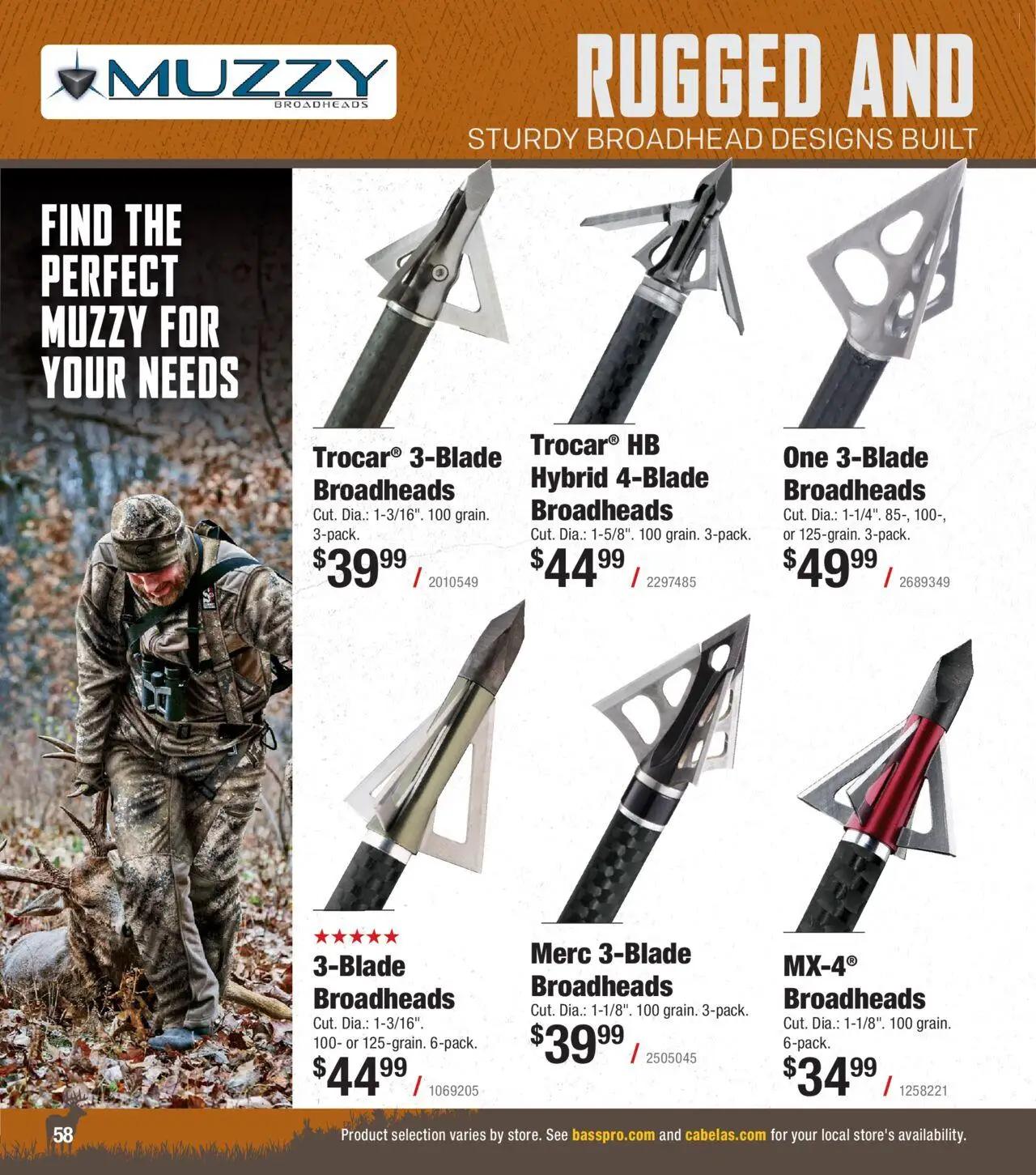 cabelas - Cabela's Archery 25 - from Tuesday 07/15 2025 - page: 58
