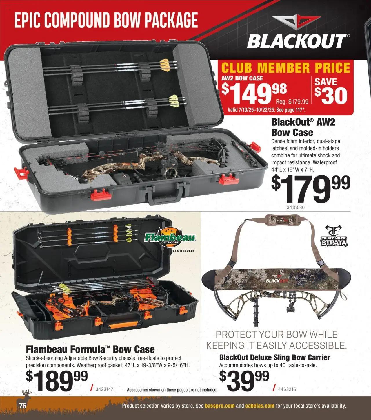 cabelas - Cabela's Archery 25 - from Tuesday 07/15 2025 - page: 76
