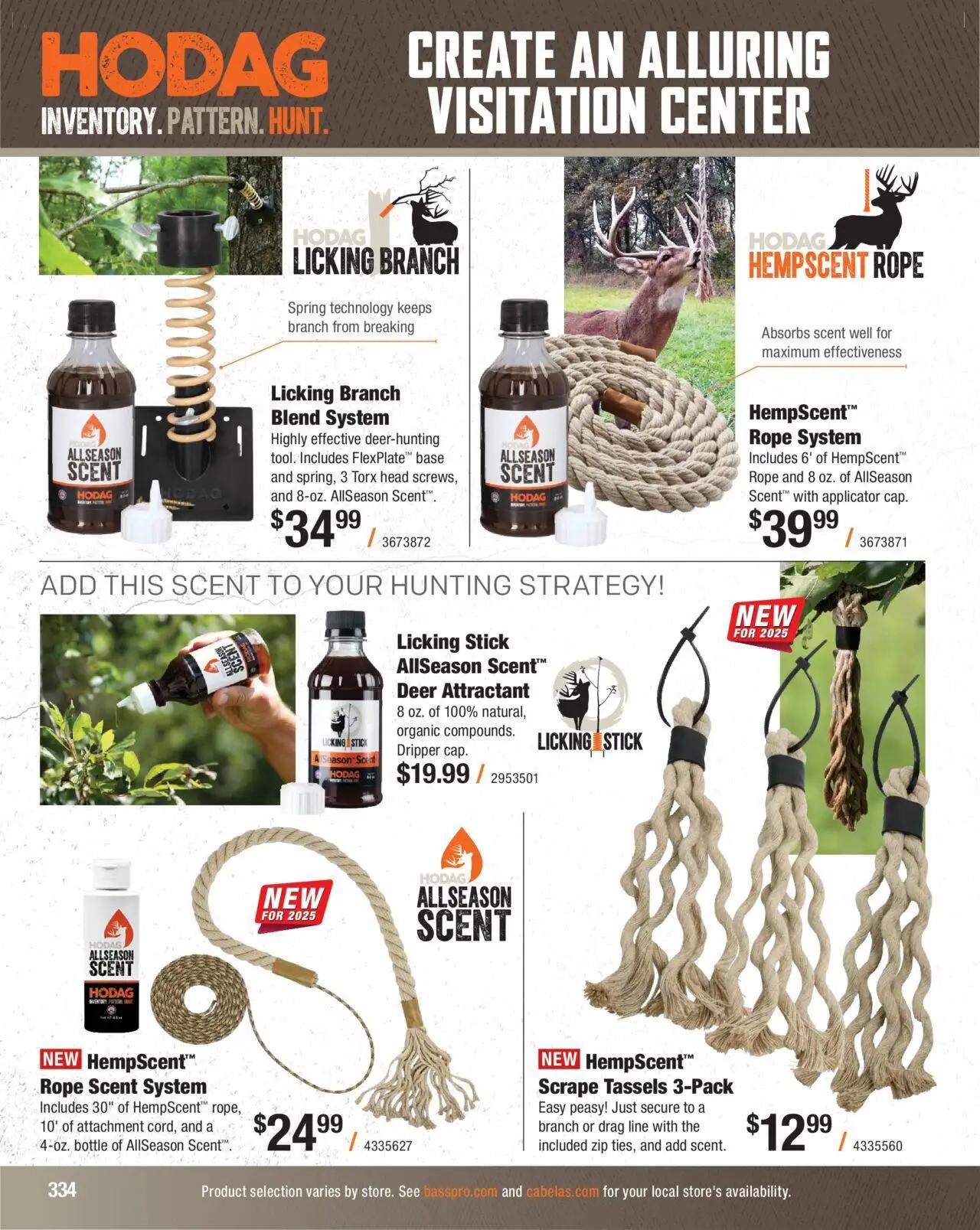 cabelas - Cabela's Hunting Master 25 - from Monday 08/11 2025 - page: 334