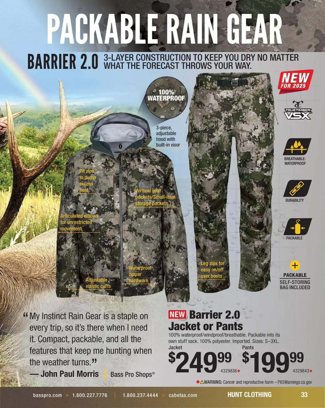 cabelas - Cabela's Hunting Master 25 - from Monday 08/11 2025 - page: 33