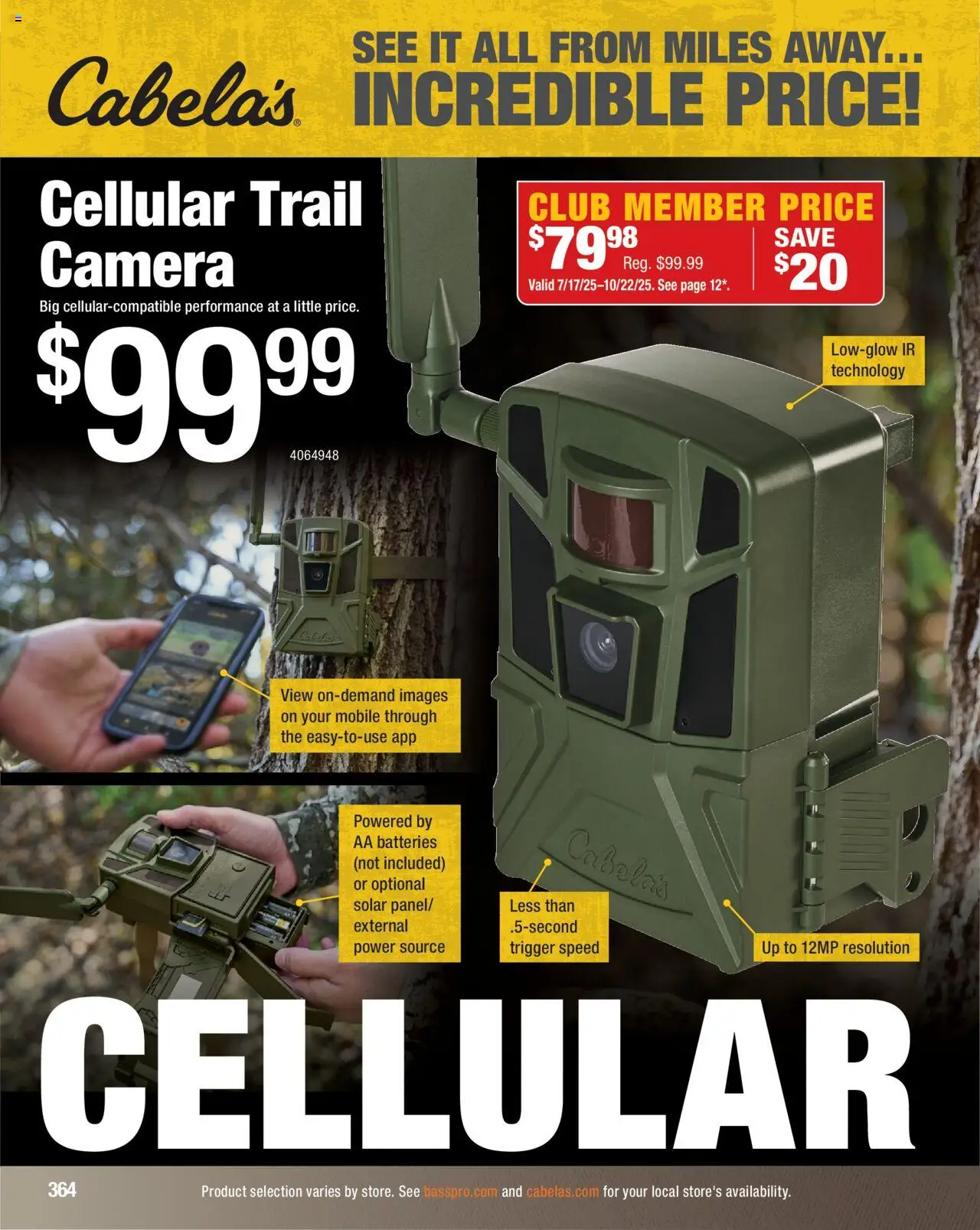 cabelas - Cabela's Hunting Master 25 - from Monday 08/11 2025 - page: 364