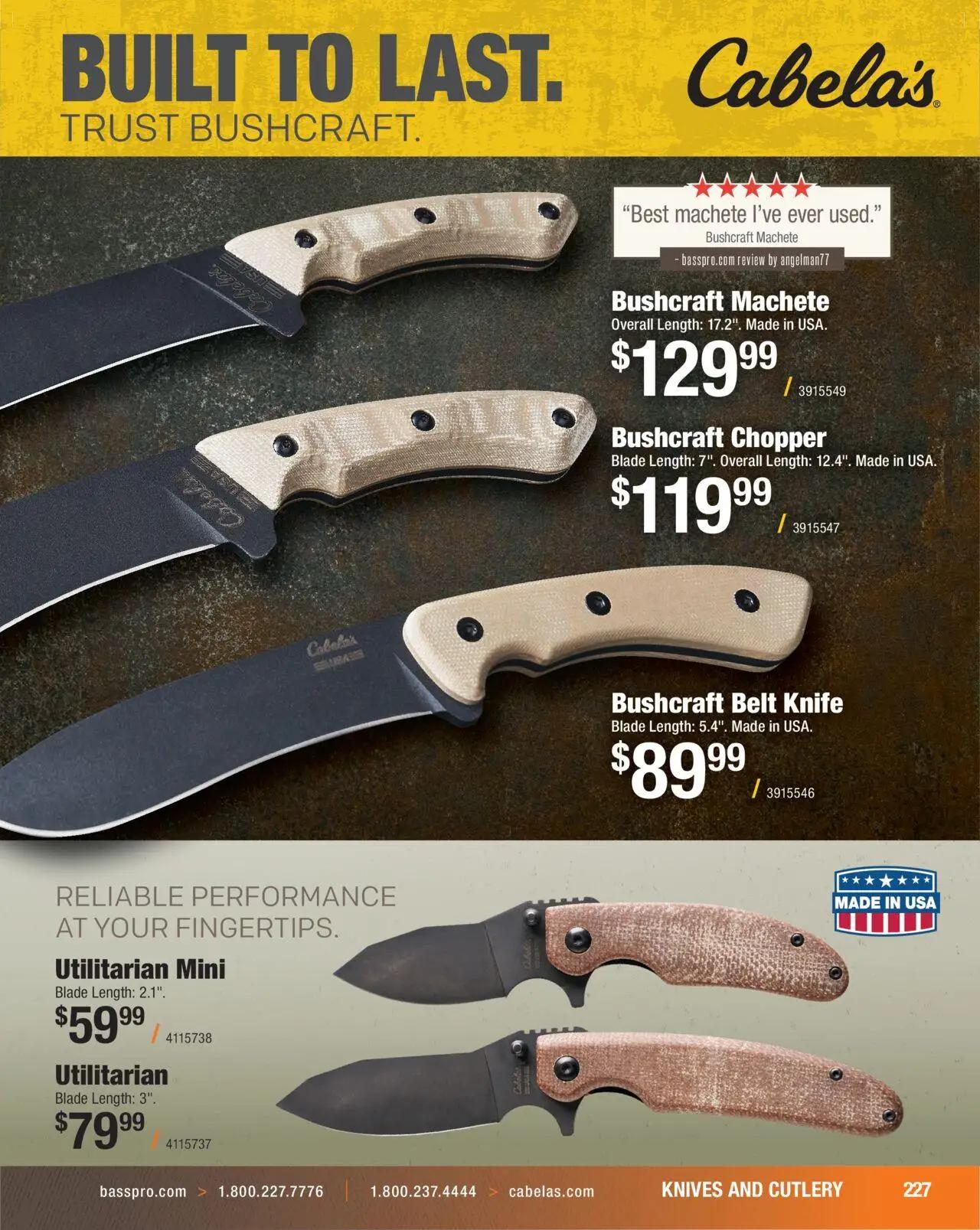 cabelas - Cabela's Hunting Master 25 - from Monday 08/11 2025 - page: 227