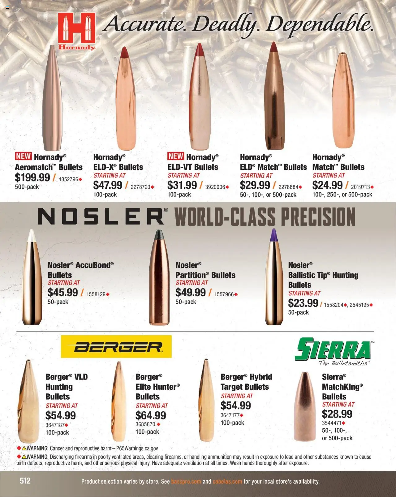cabelas - Cabela's Hunting Master 25 - from Monday 08/11 2025 - page: 512