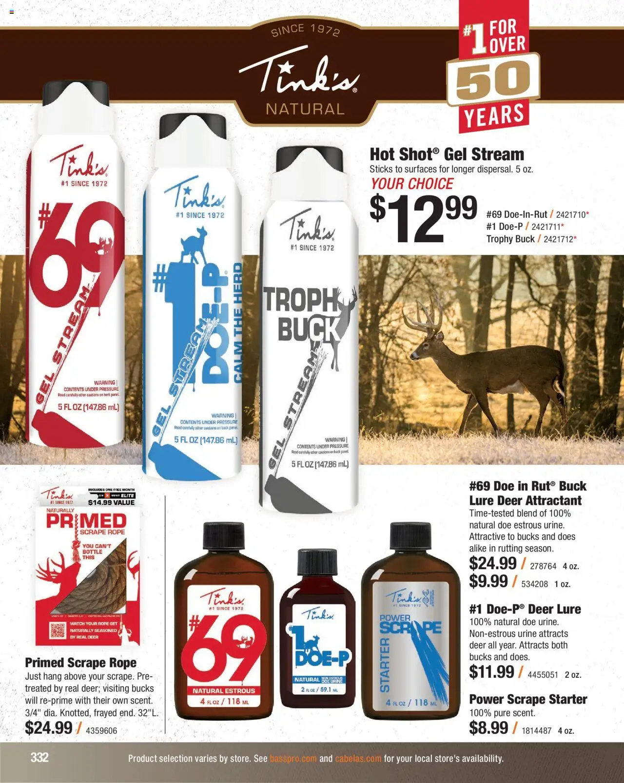 cabelas - Cabela's Hunting Master 25 - from Monday 08/11 2025 - page: 332