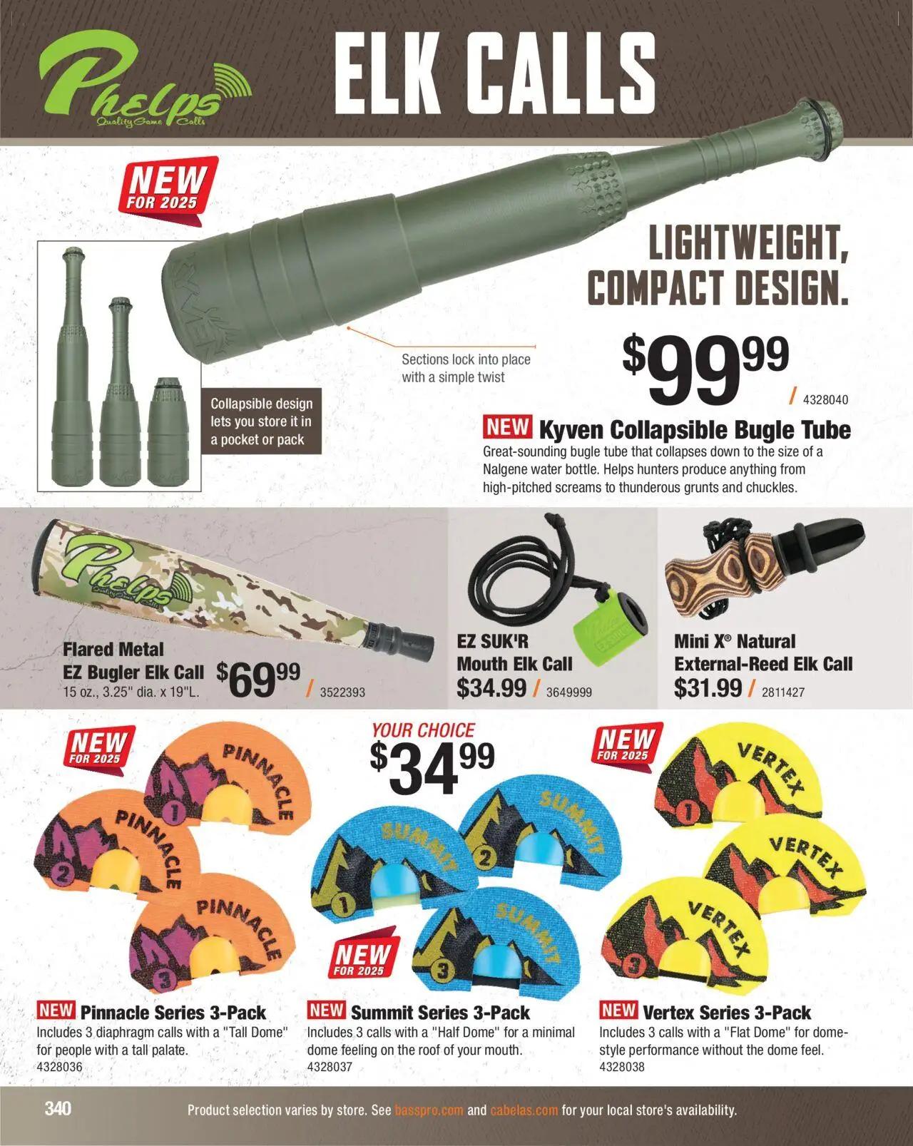 cabelas - Cabela's Hunting Master 25 - from Monday 08/11 2025 - page: 340