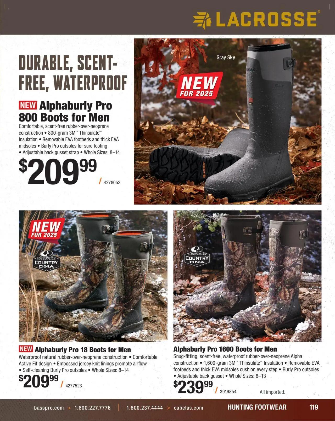 cabelas - Cabela's Hunting Master 25 - from Monday 08/11 2025 - page: 119