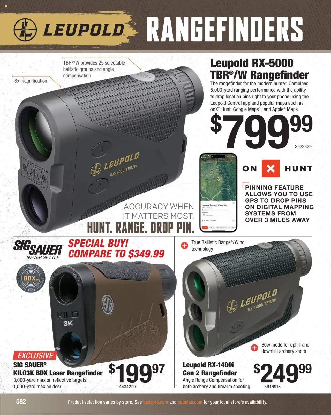 cabelas - Cabela's Hunting Master 25 - from Monday 08/11 2025 - page: 582