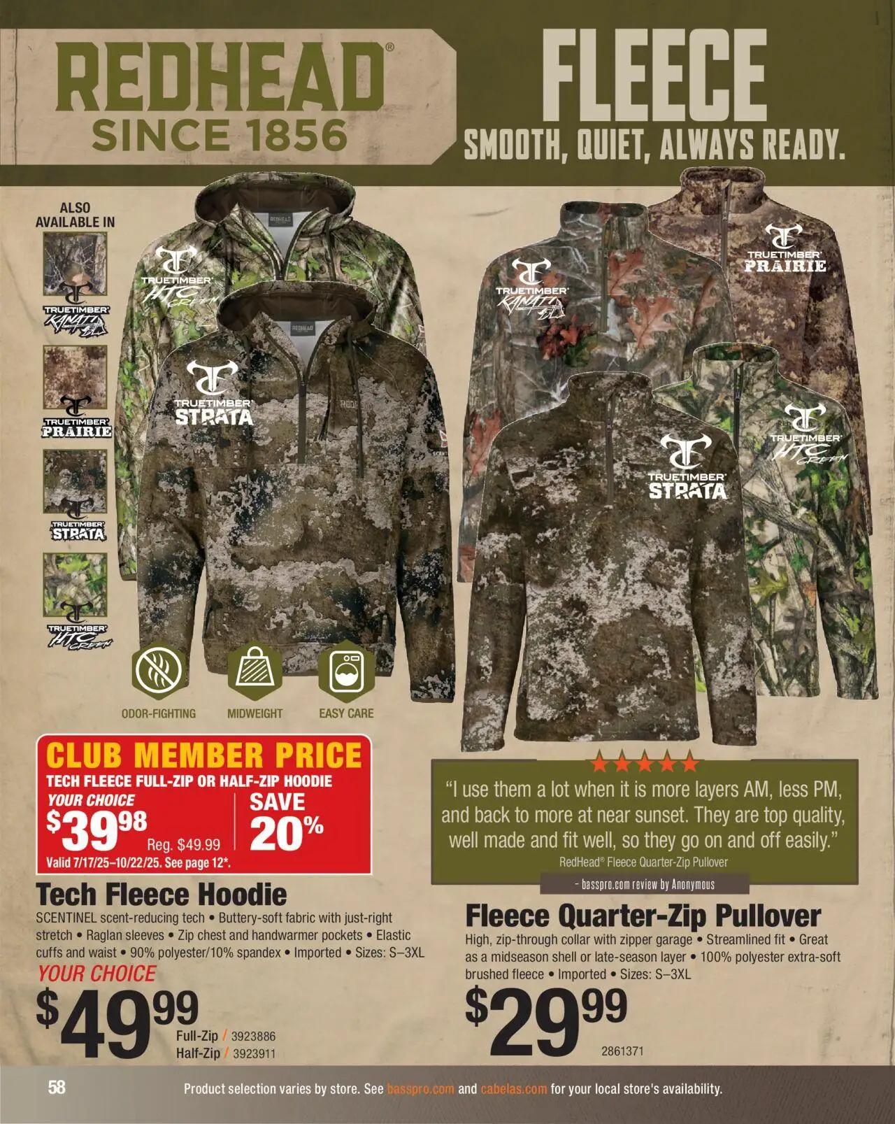 cabelas - Cabela's Hunting Master 25 - from Monday 08/11 2025 - page: 58