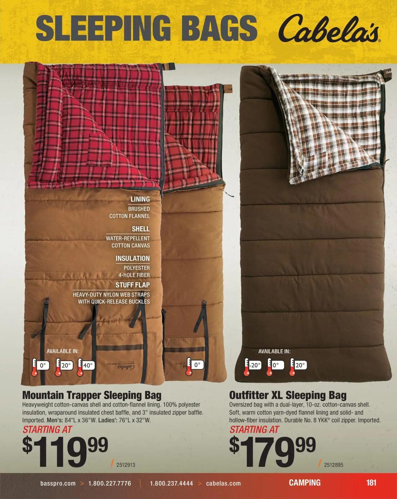 cabelas - Cabela's Hunting Master 25 - from Monday 08/11 2025 - page: 181