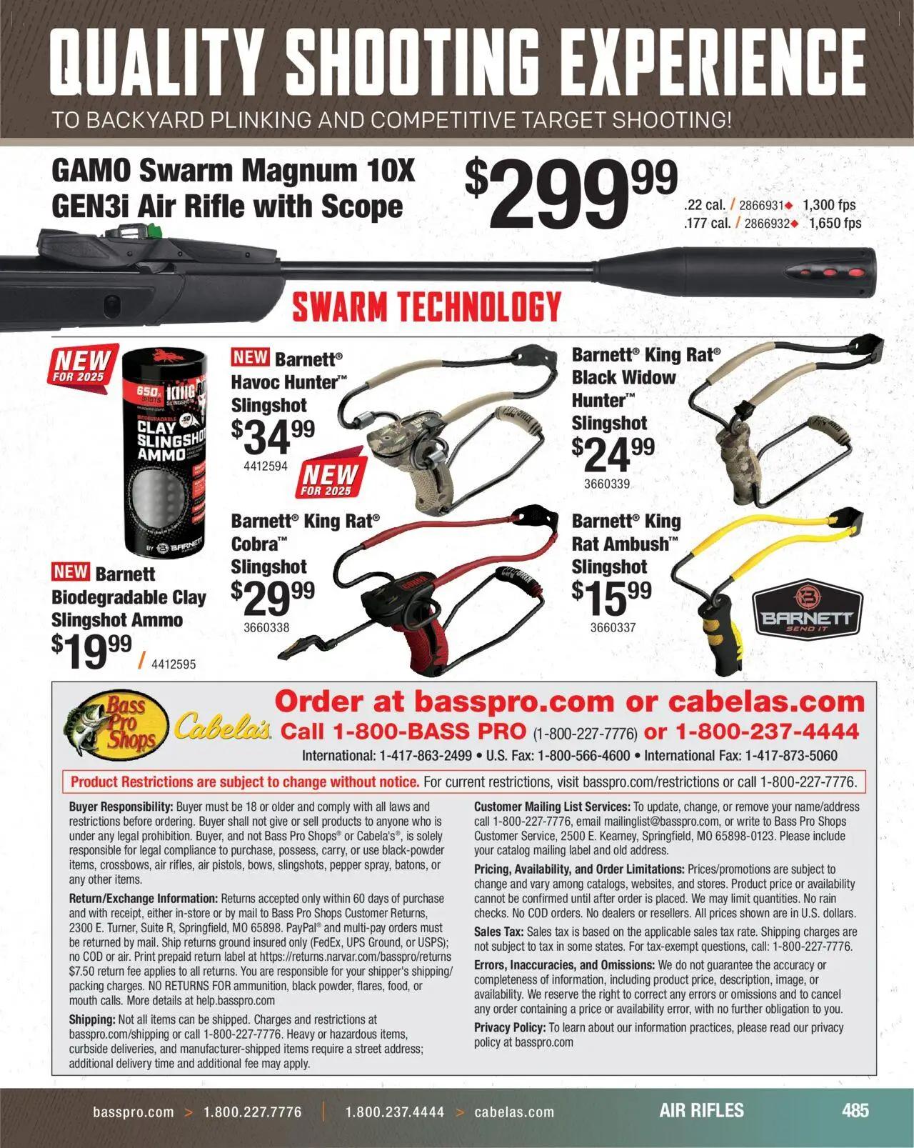 cabelas - Cabela's Hunting Master 25 - from Monday 08/11 2025 - page: 485