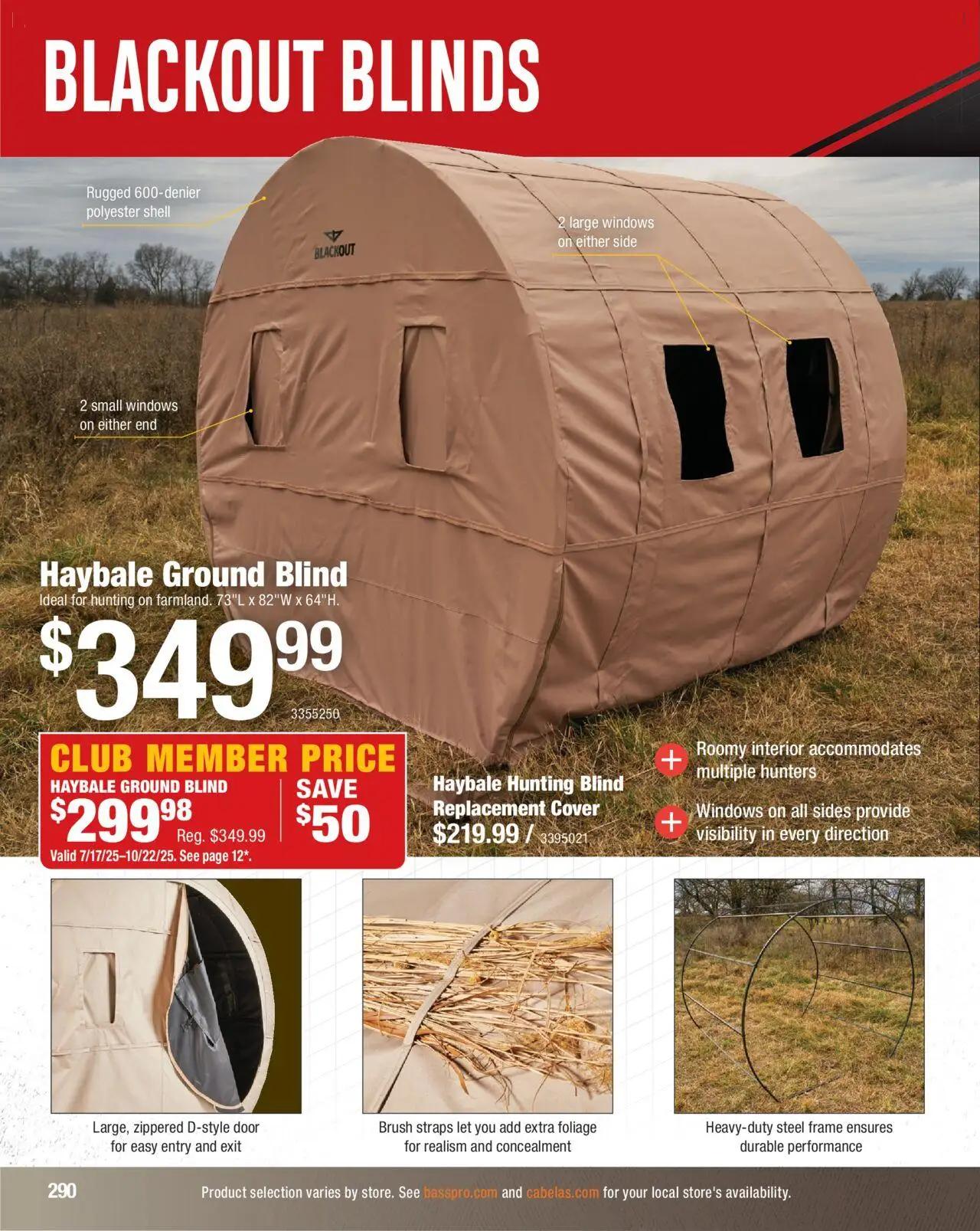cabelas - Cabela's Hunting Master 25 - from Monday 08/11 2025 - page: 290
